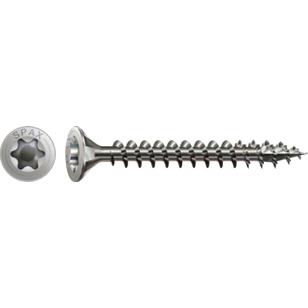Spax Countersinking Torx Wood Screws Stainless 3.5mm 30mm Pack of 25