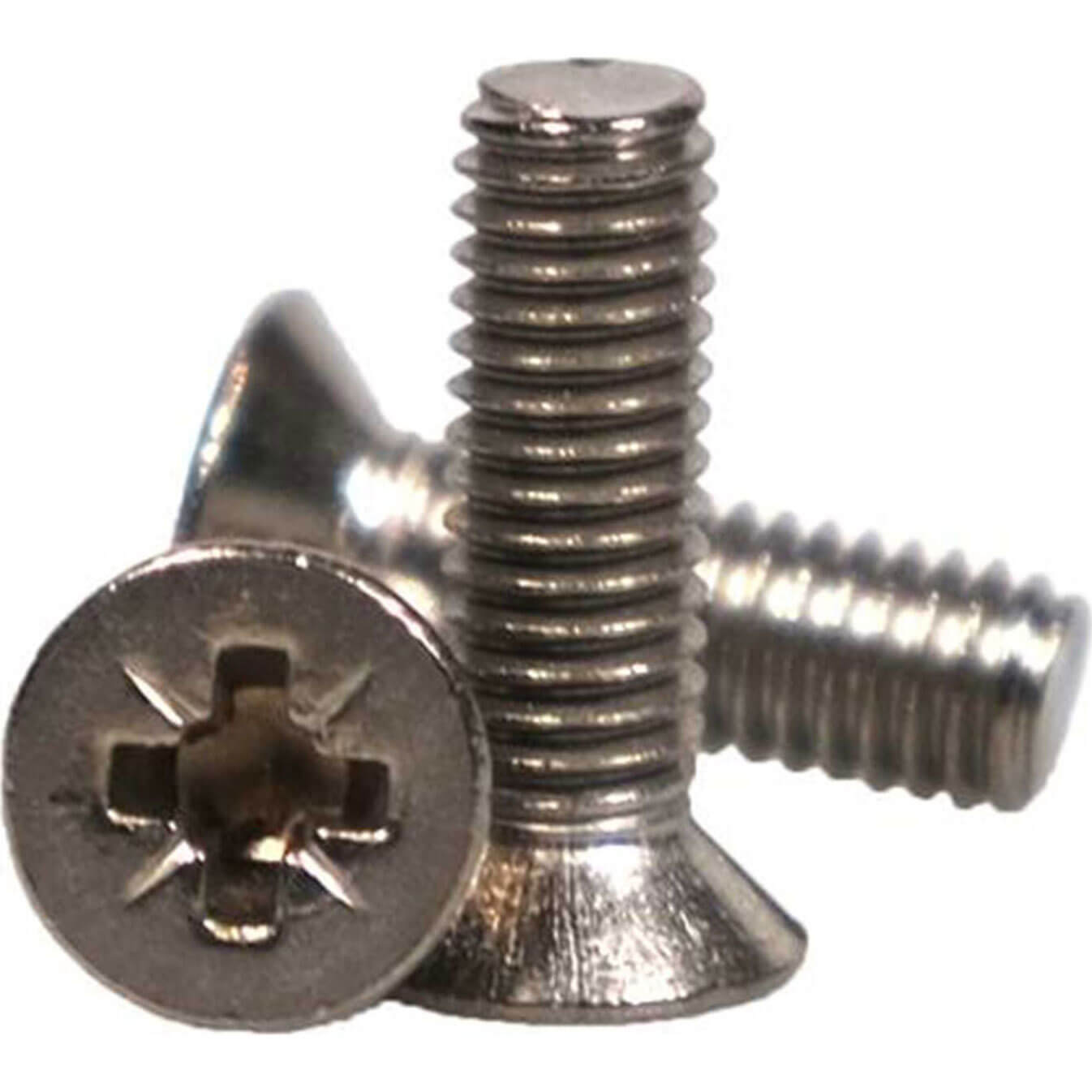 Image of Sirius Countersunk Machine Screw Pozi A2 304 Stainless Steel M6 16mm Pack of 1