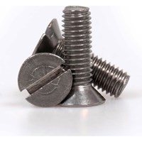 Sirius Countersunk Machine Screw Slotted A4 316 Stainless Steel