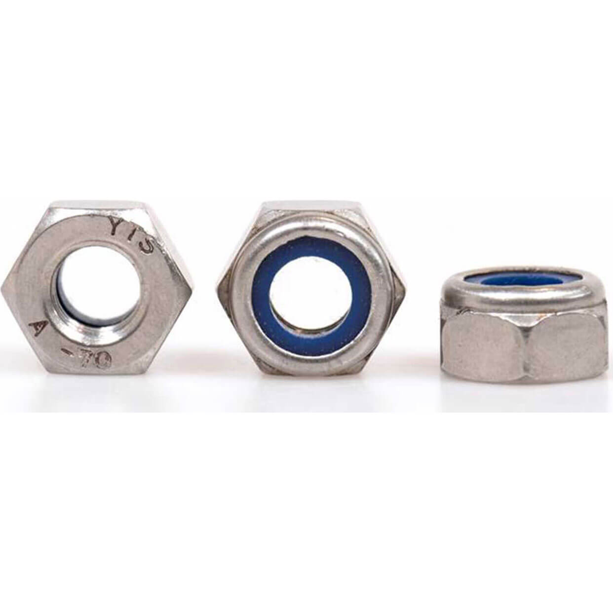 Image of Sirius A4 316 Stainless Steel Nyloc Nuts M5
