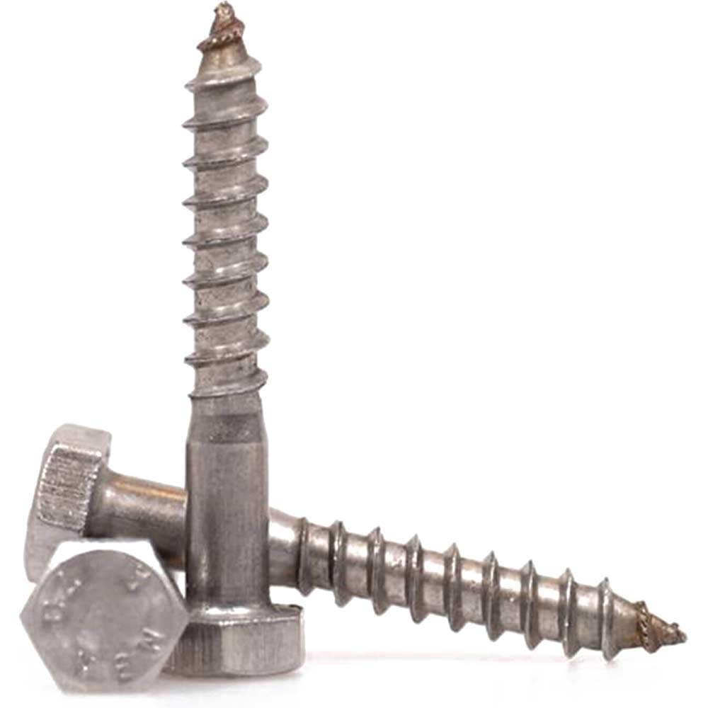 Photos - Nail / Screw / Fastener Sirius A2 304 Stainless Steel Hexagon Coachscrews 6mm 90mm 