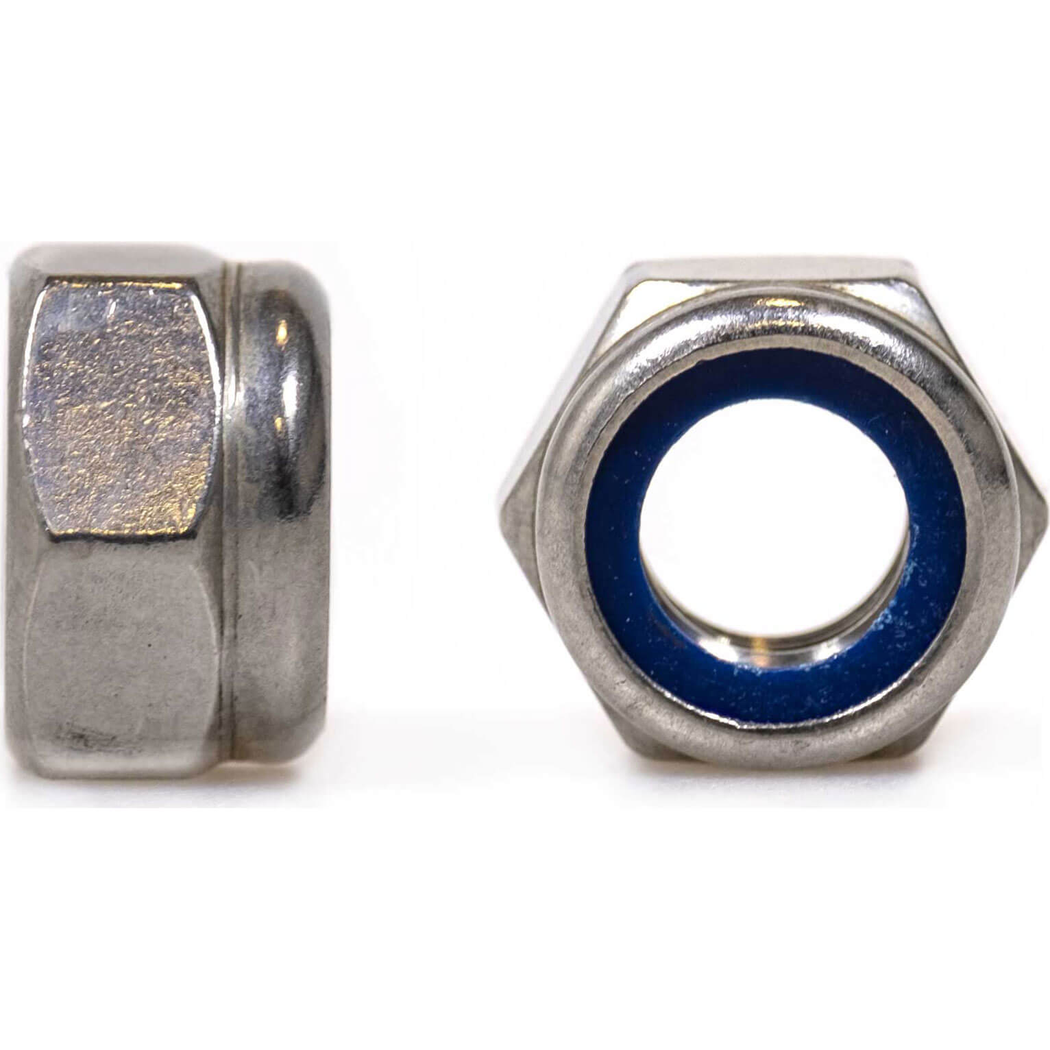 Image of Sirius A2 304 Stainless Steel Hexagon Lock Nuts M8