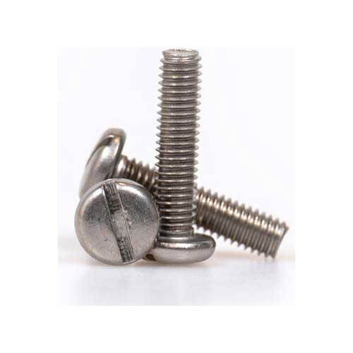 Photos - Nail / Screw / Fastener Sirius Pan Head Machine Screw Slotted A2 304 Stainless Steel M8 12mm Pack 