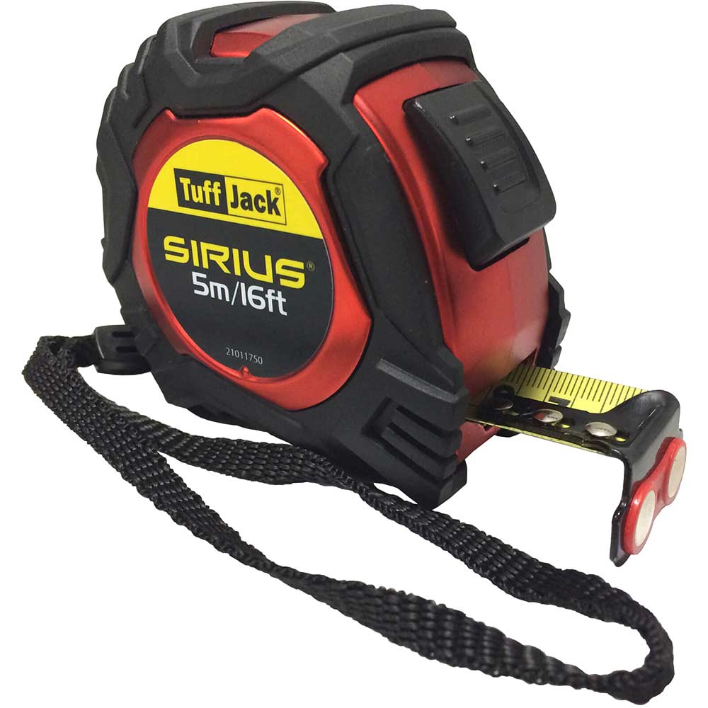 Photos - Tape Measure and Surveyor Tape Sirius Professional Tuff Jack Tape Measure Imperial & Metric 16ft / 5m 25m 