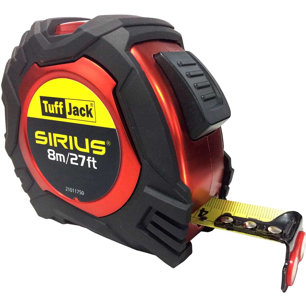 Photos - Tape Measure and Surveyor Tape Sirius Professional Tuff Jack Tape Measure Imperial & Metric 26ft / 8m 25m 