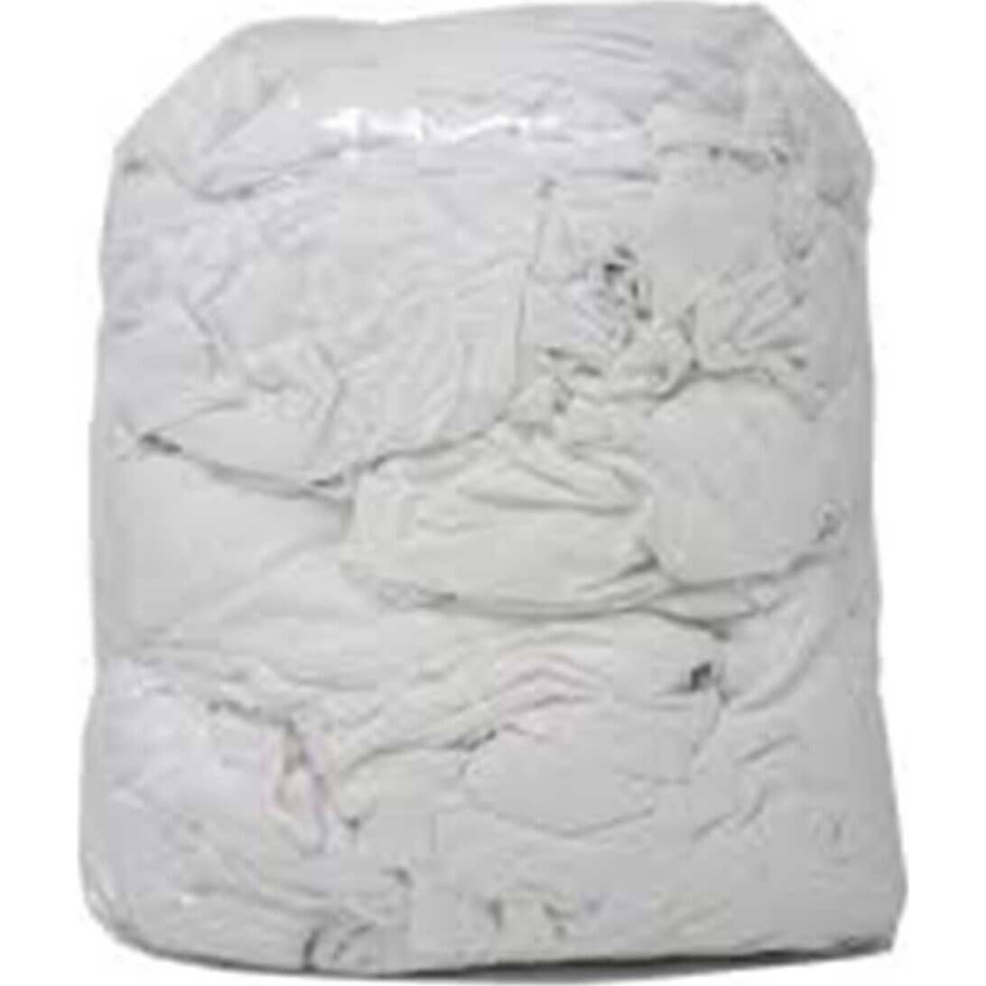 Image of Sirius Cotton Rag Rich White Sheeting Polishing Cleaning Cloths 10g