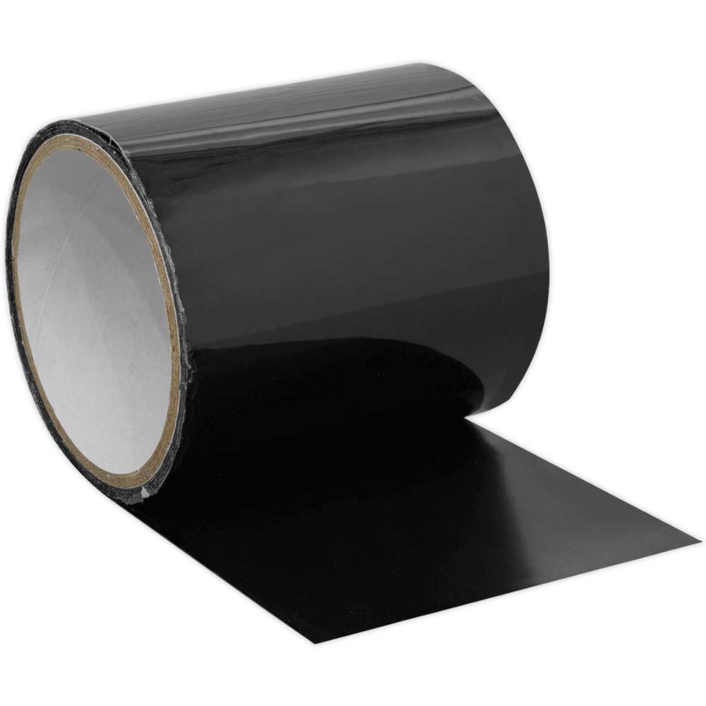 Sealey Rubberised Seal and Repair Tape Black 100mm 1.5m in UK Specification