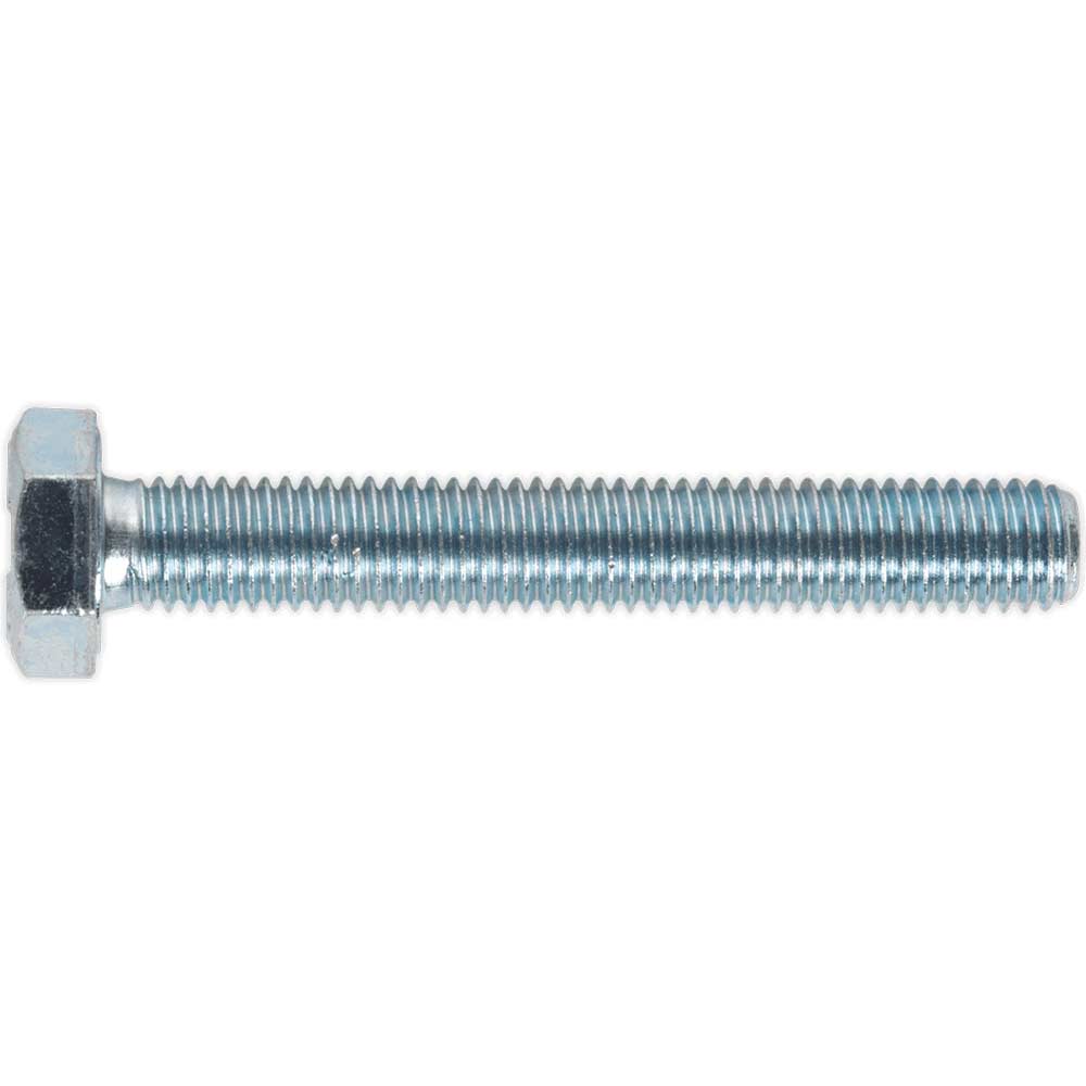 Photos - Nail / Screw / Fastener Sealey Zinc Plated 8.8 Steel Din 933 HT Setscrews M10 70mm Pack of 25 SS1070 