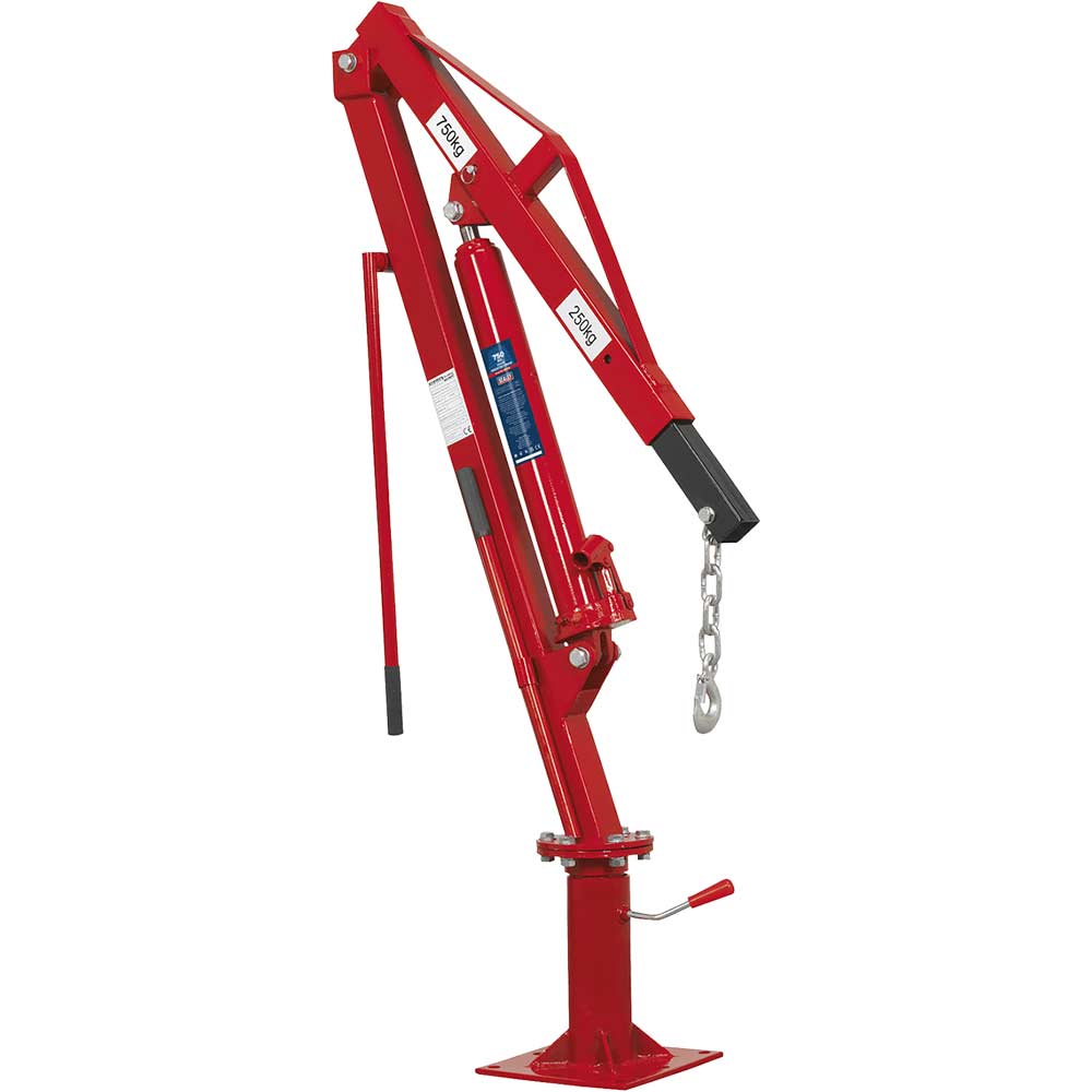 Sealey SSC Static Mounted Crane 0.75 Tonne