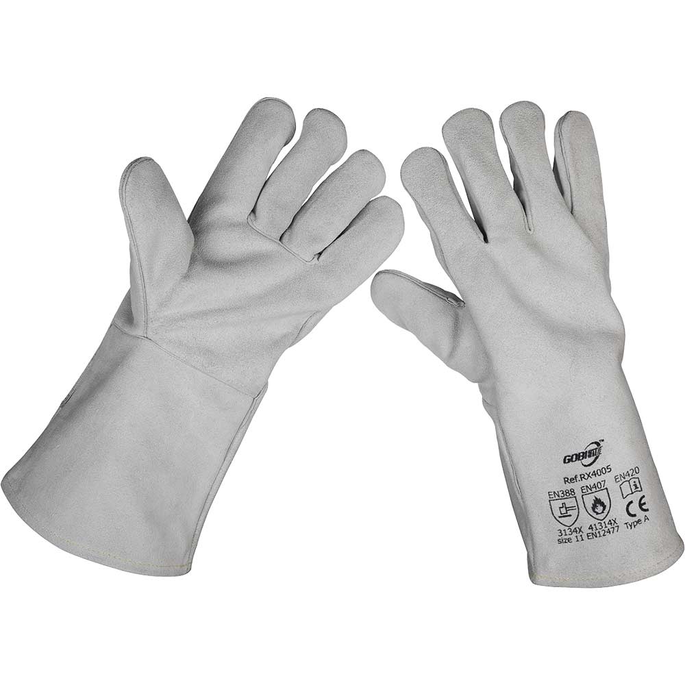 Sealey Heavy Duty Leather Welding Gauntlets XL