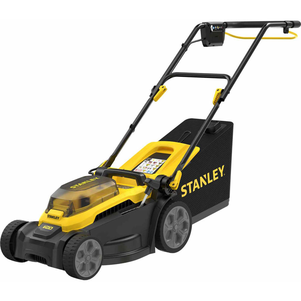 Stanley FatMax V20 SCMWP340 18v Cordless Rotary Lawnmower 340mm No Batteries No Charger