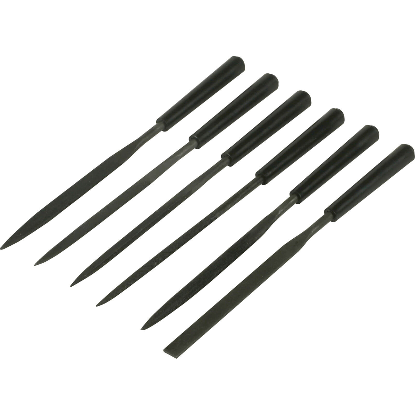 Image of Stanley 6 Piece Needle File Set