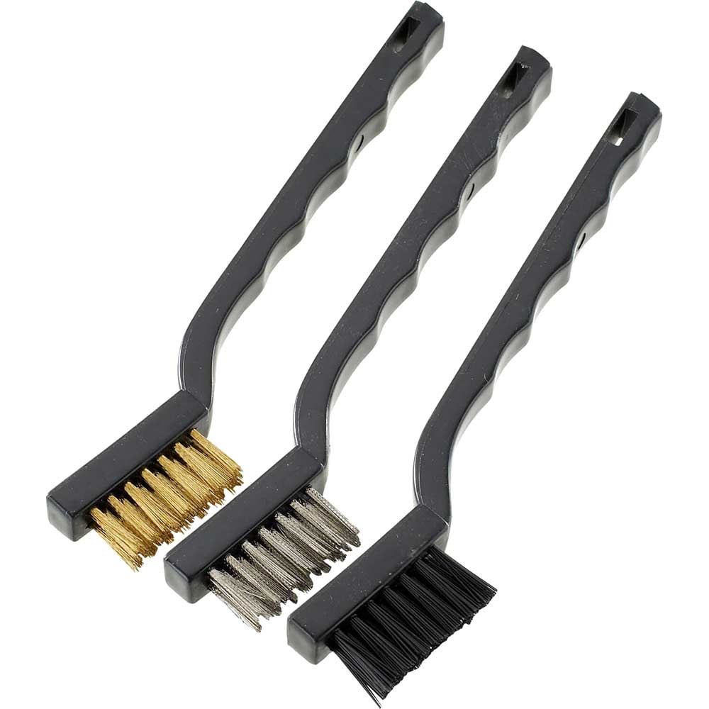 Image of Stanley 3 Piece Abrasive Hand Brush Set