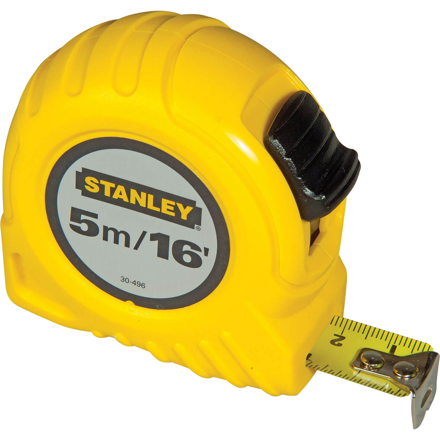 Image of Stanley Pocket Tape Measure Imperial & Metric 16ft / 5m 19mm
