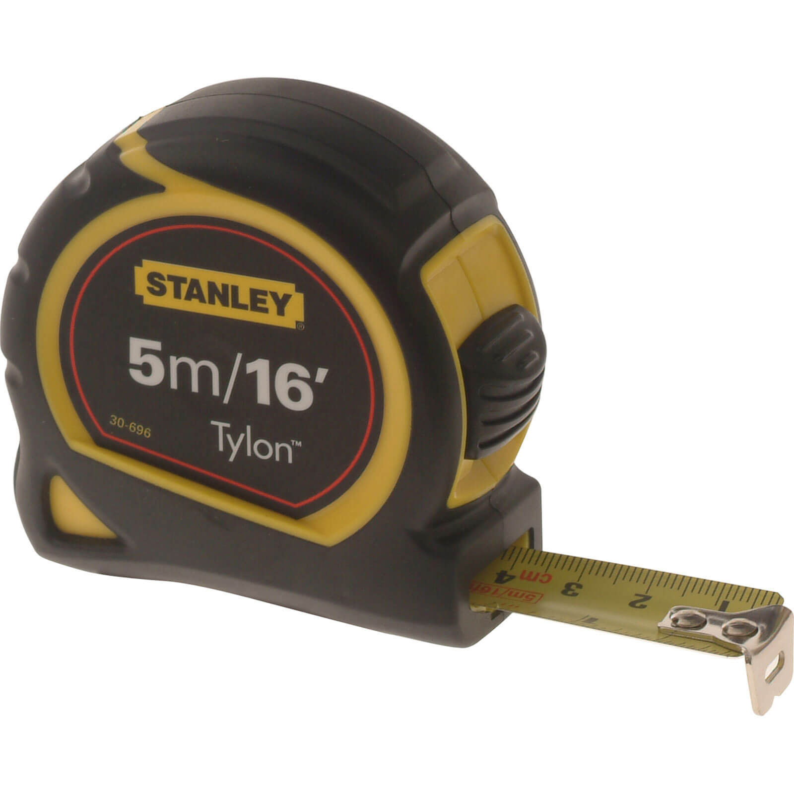 Image of Stanley Tylon Pocket Tape Measure Imperial & Metric 16ft / 5m 19mm