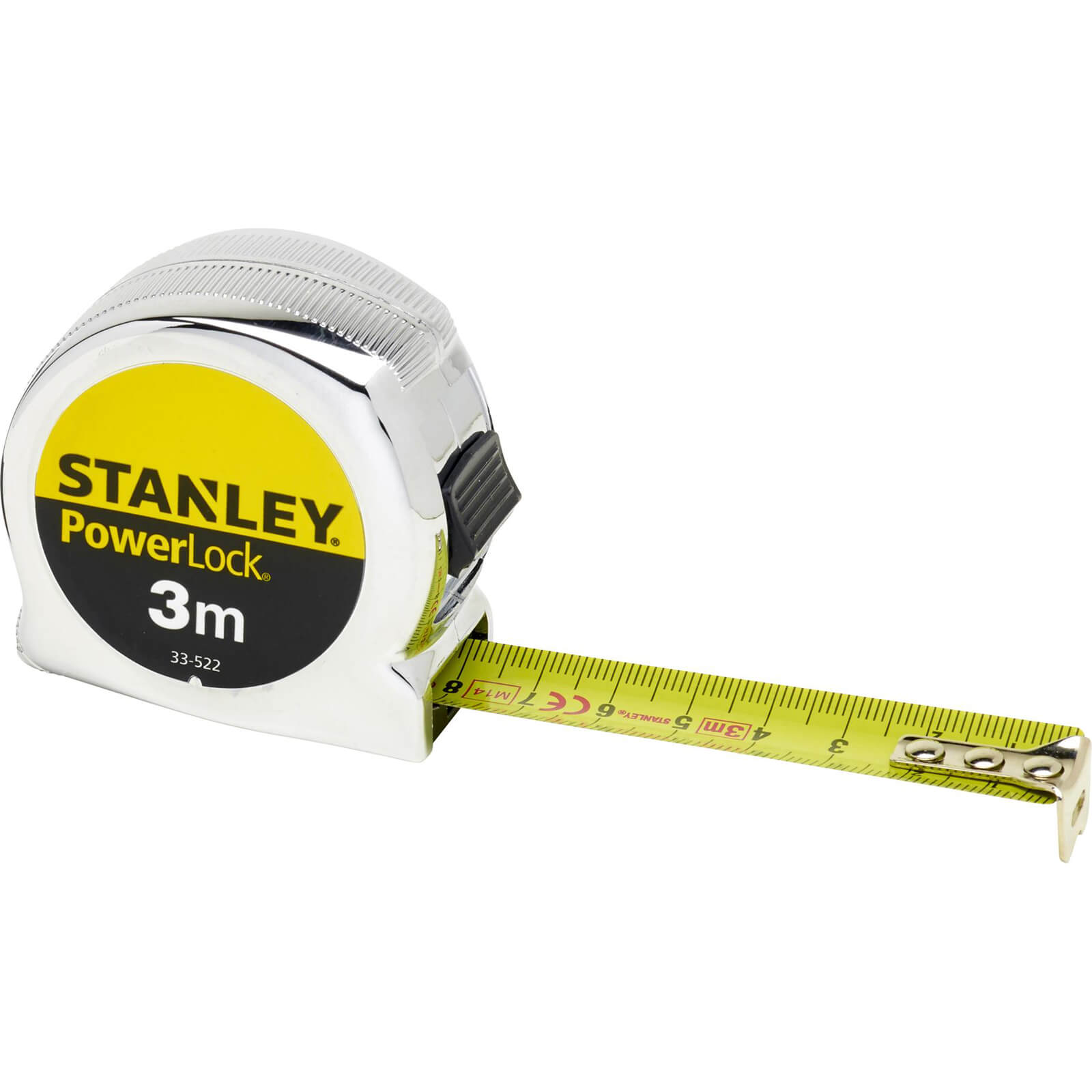 Image of Stanley Classic Powerlock Tape Measure Metric 3m 19mm