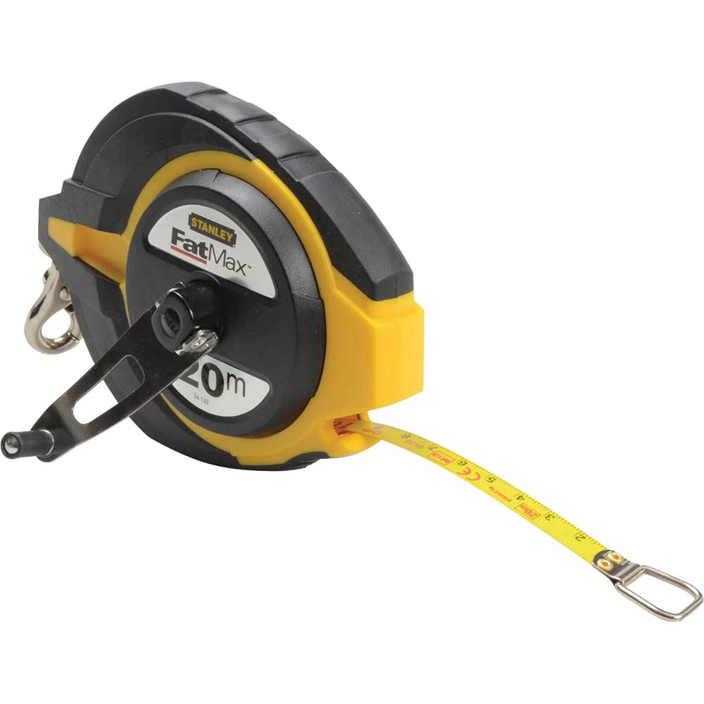 Photos - Tape Measure and Surveyor Tape Stanley Fatmax Long Tape Steel Blade Imperial & Metric 20m 9.5mm 0-34-133 