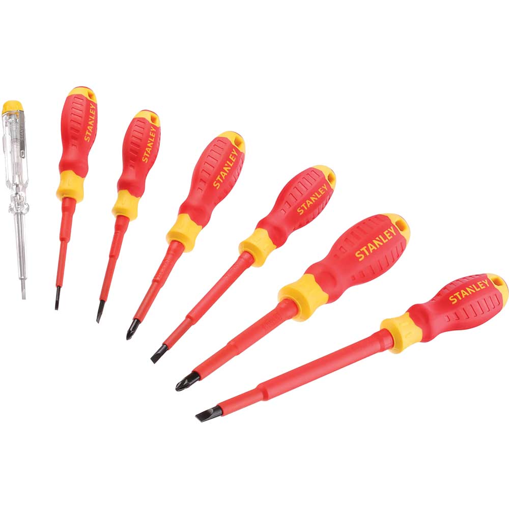 Stanley FatMax 7 Piece VDE Insulated Screwdriver Set