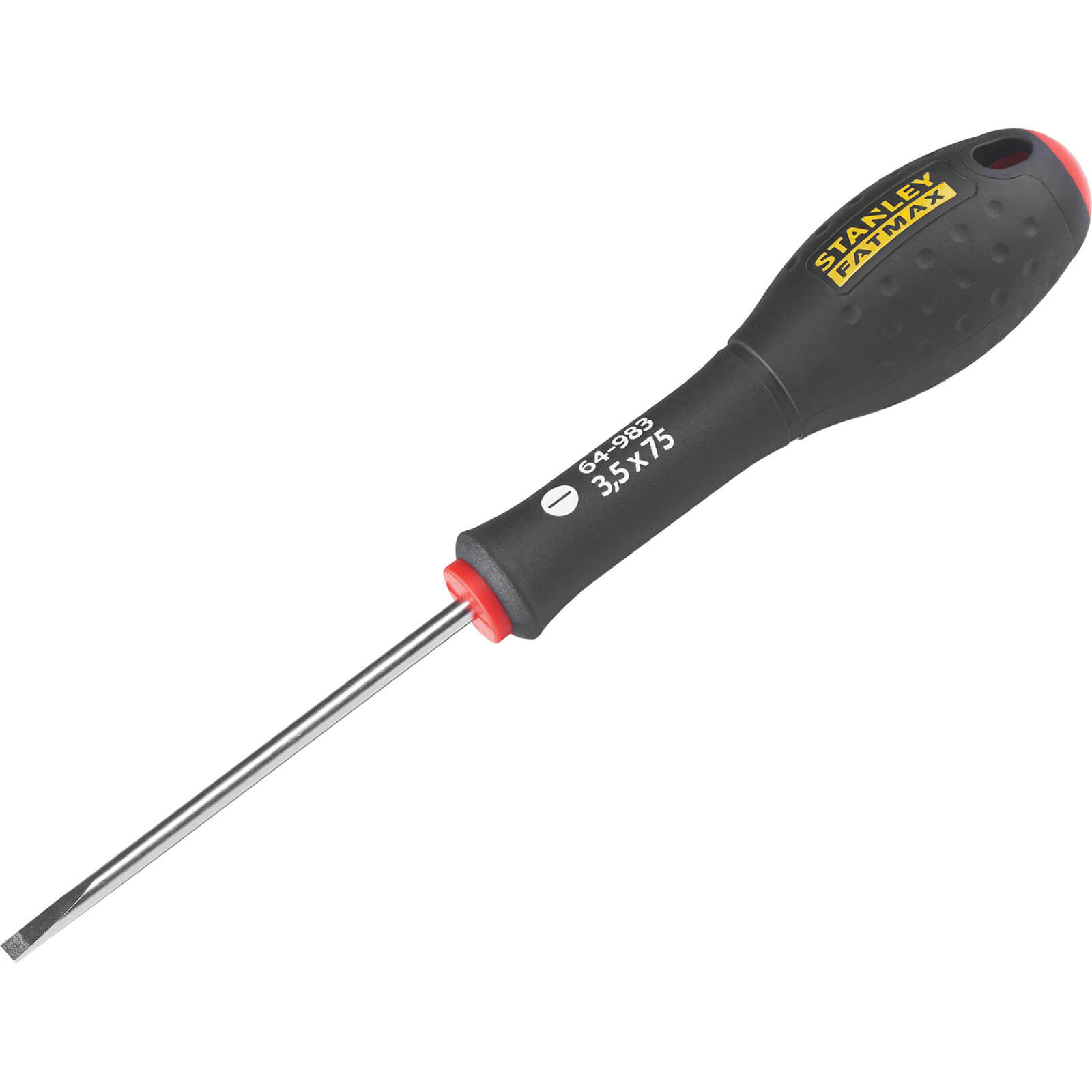 Image of Stanley FatMax Parallel Slotted Screwdriver 3.5mm 75mm