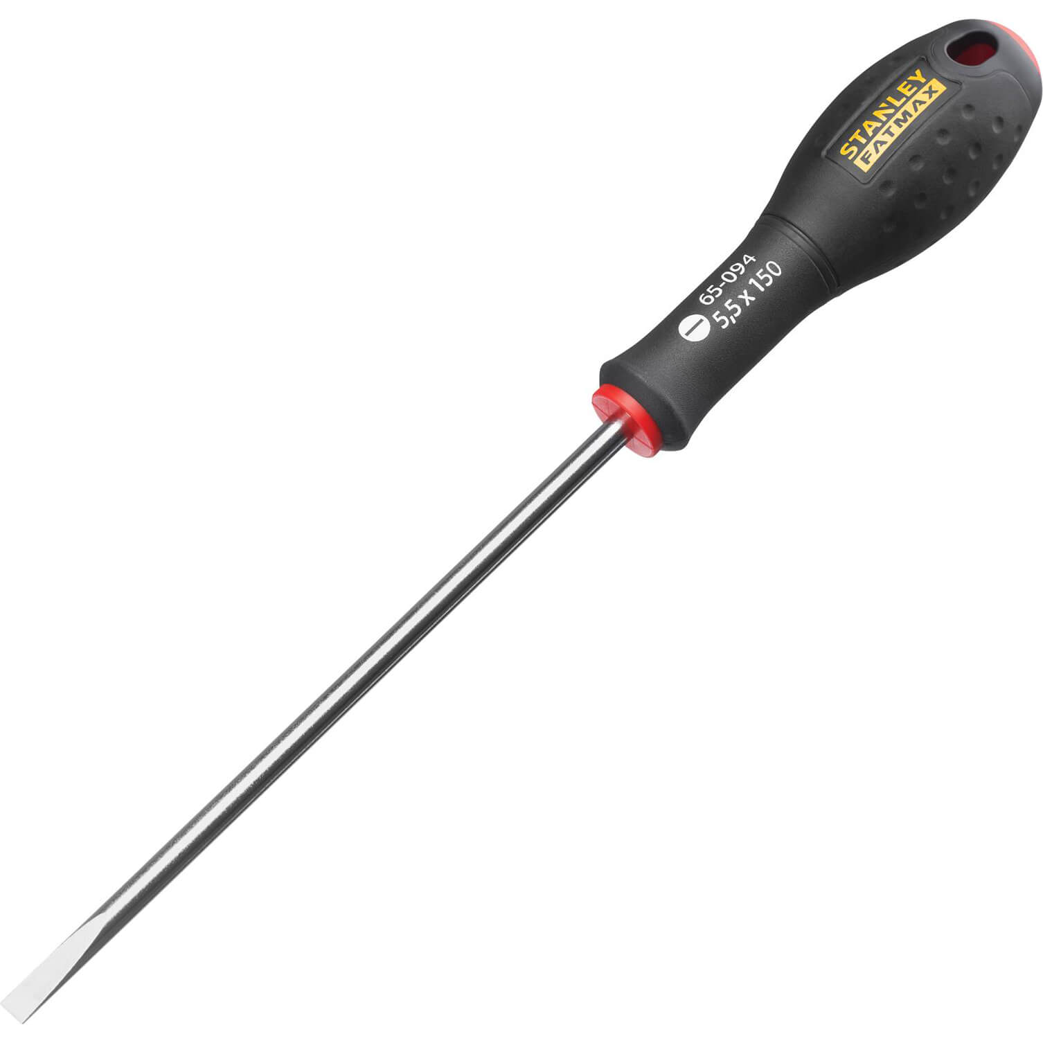 Image of Stanley FatMax Parallel Slotted Screwdriver 5.5mm 150mm