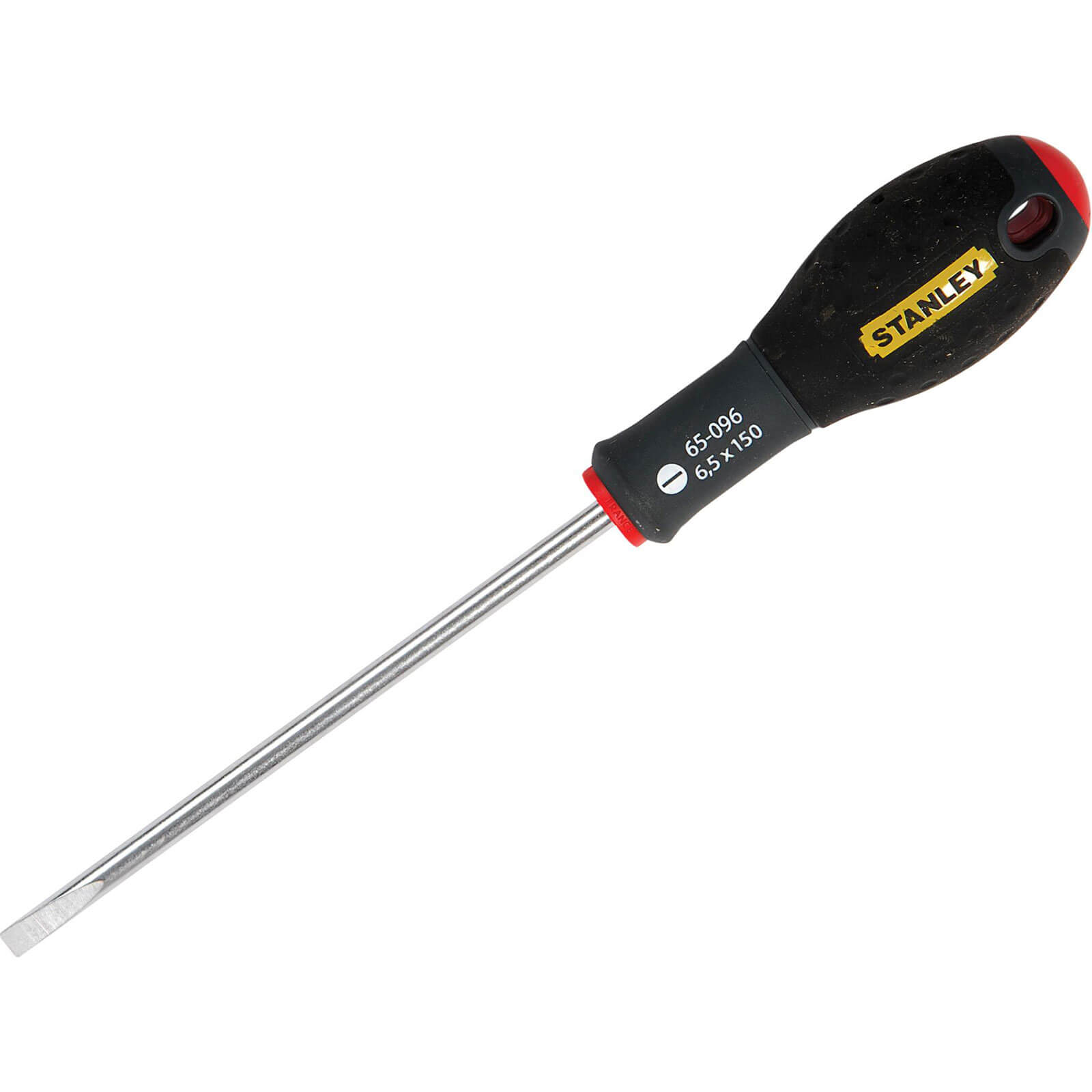 Image of Stanley FatMax Parallel Slotted Screwdriver 6.5mm 150mm
