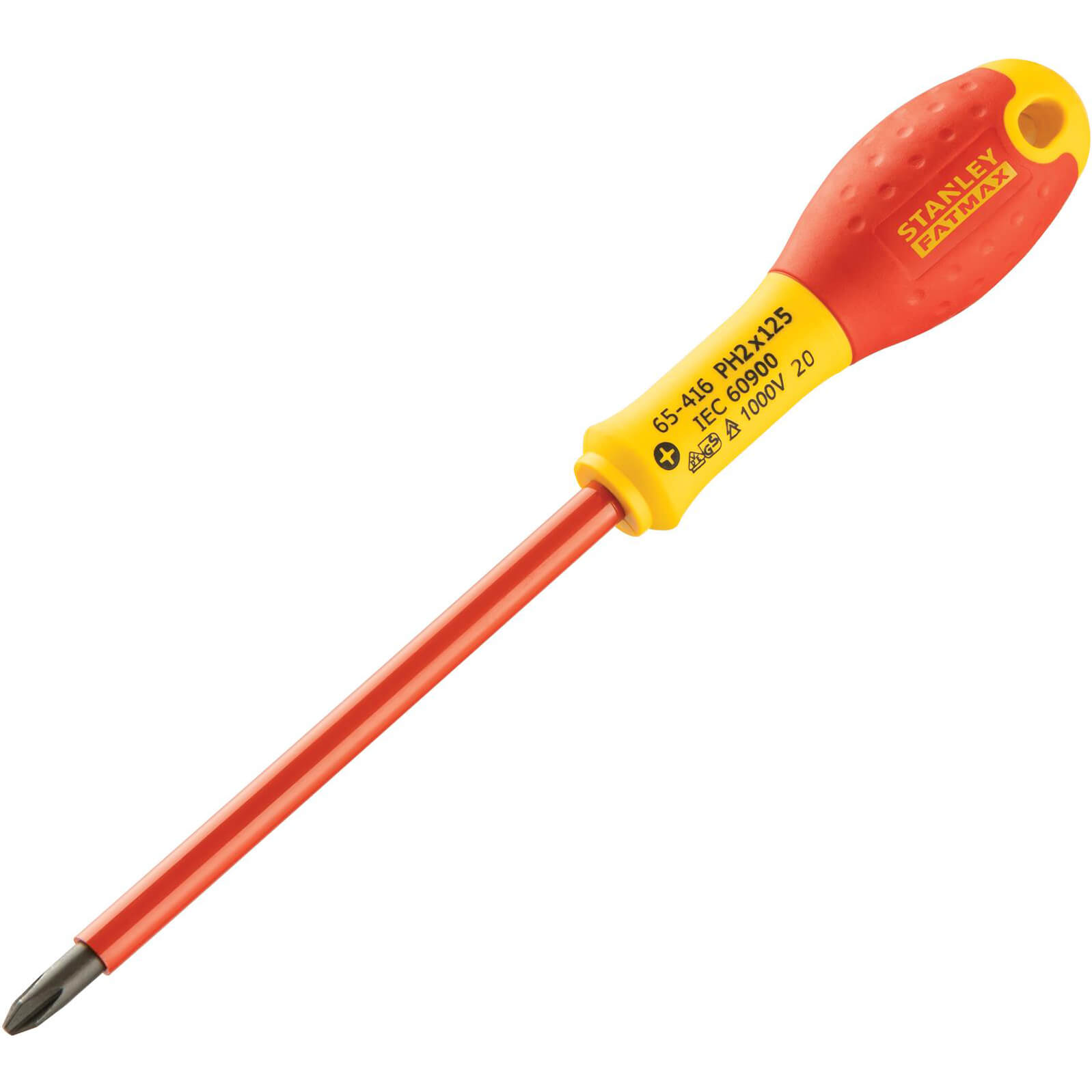 Photos - Screwdriver Stanley FatMax Insulated Phillips  PH2 125mm 