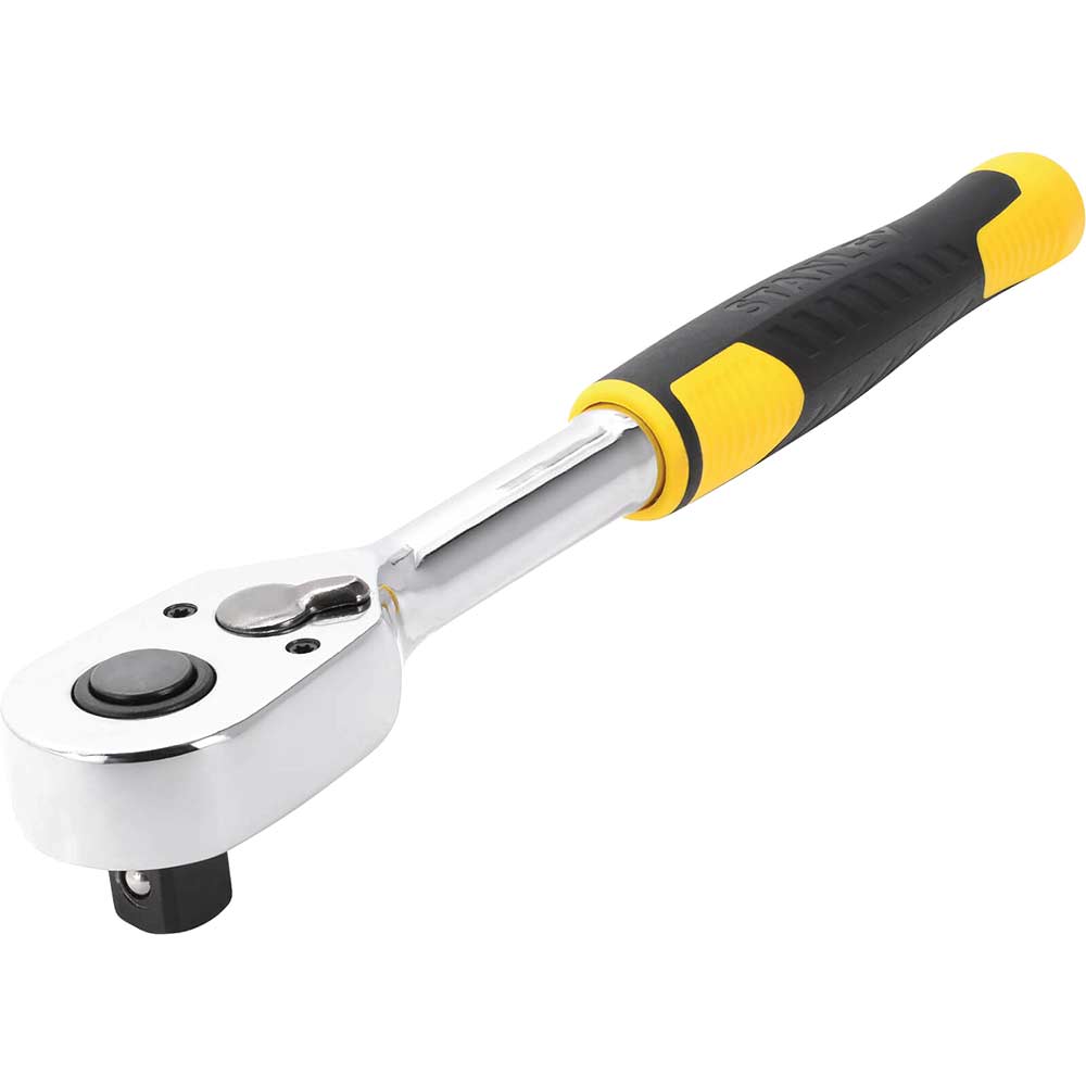 Image of Stanley 1/2" Drive 72 Tooth Quick Release Ratchet 1/2"