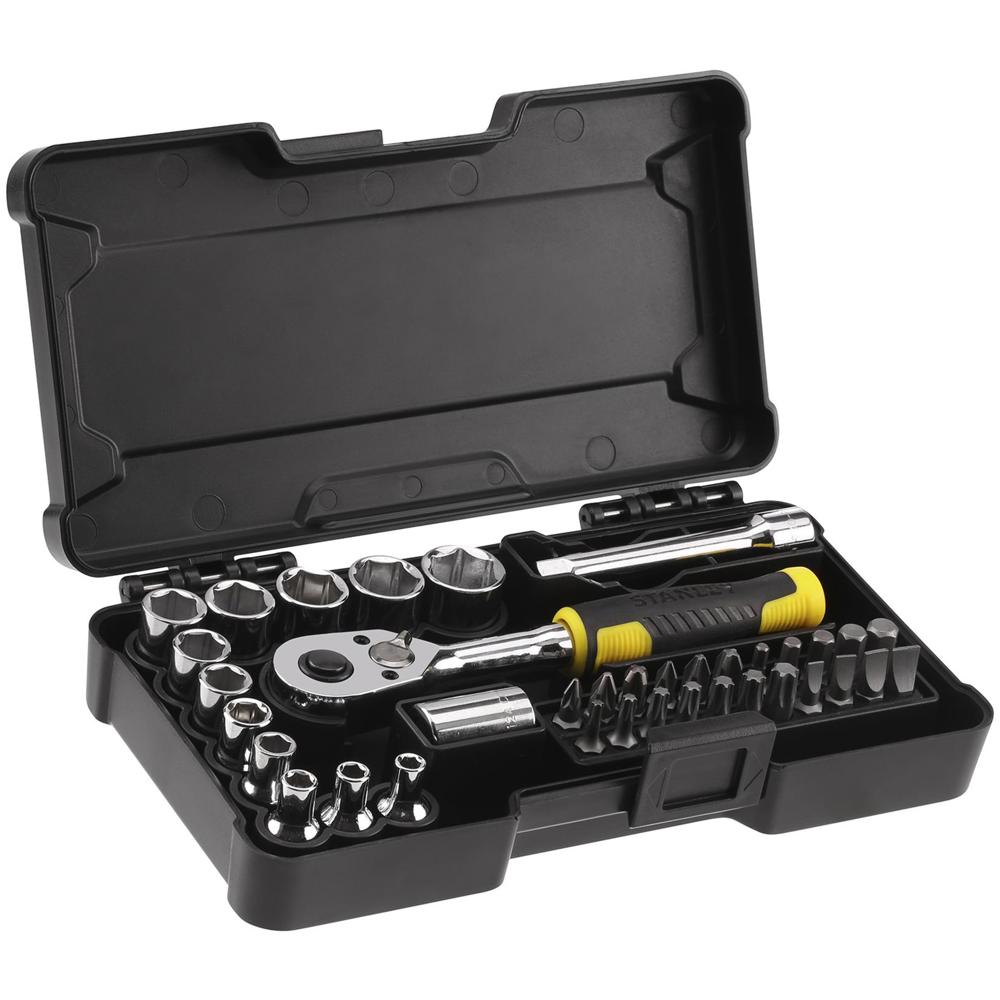 Stanley 37 Piece 1/4" Compact Socket Set 1/4
