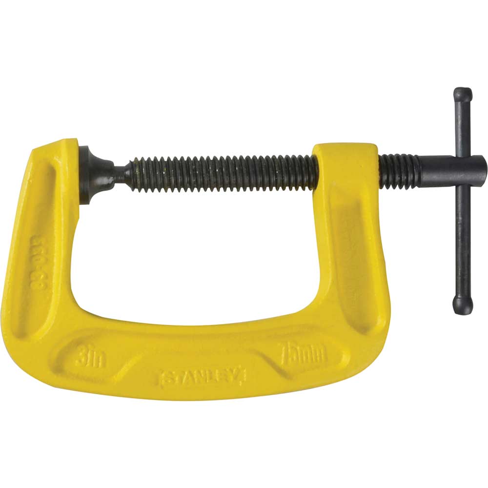 Image of Stanley Max Steel G Clamp 75mm