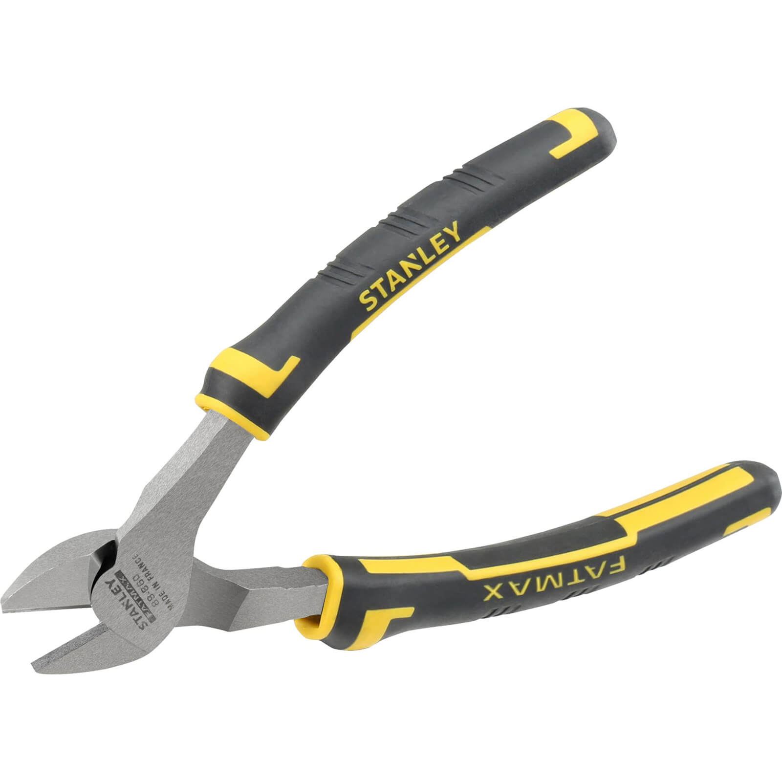 Image of Stanley FatMax Angled Diagonal Cuttting Pliers 160mm