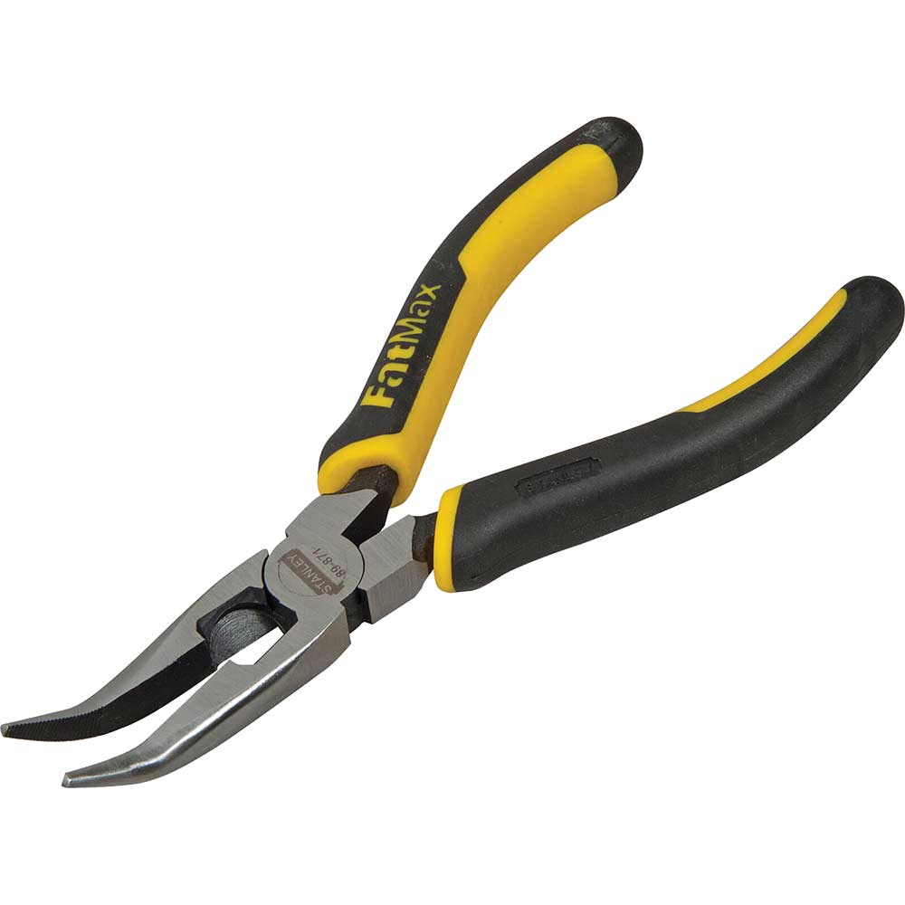 Image of Stanley FatMax Bent Nose Pliers 160mm