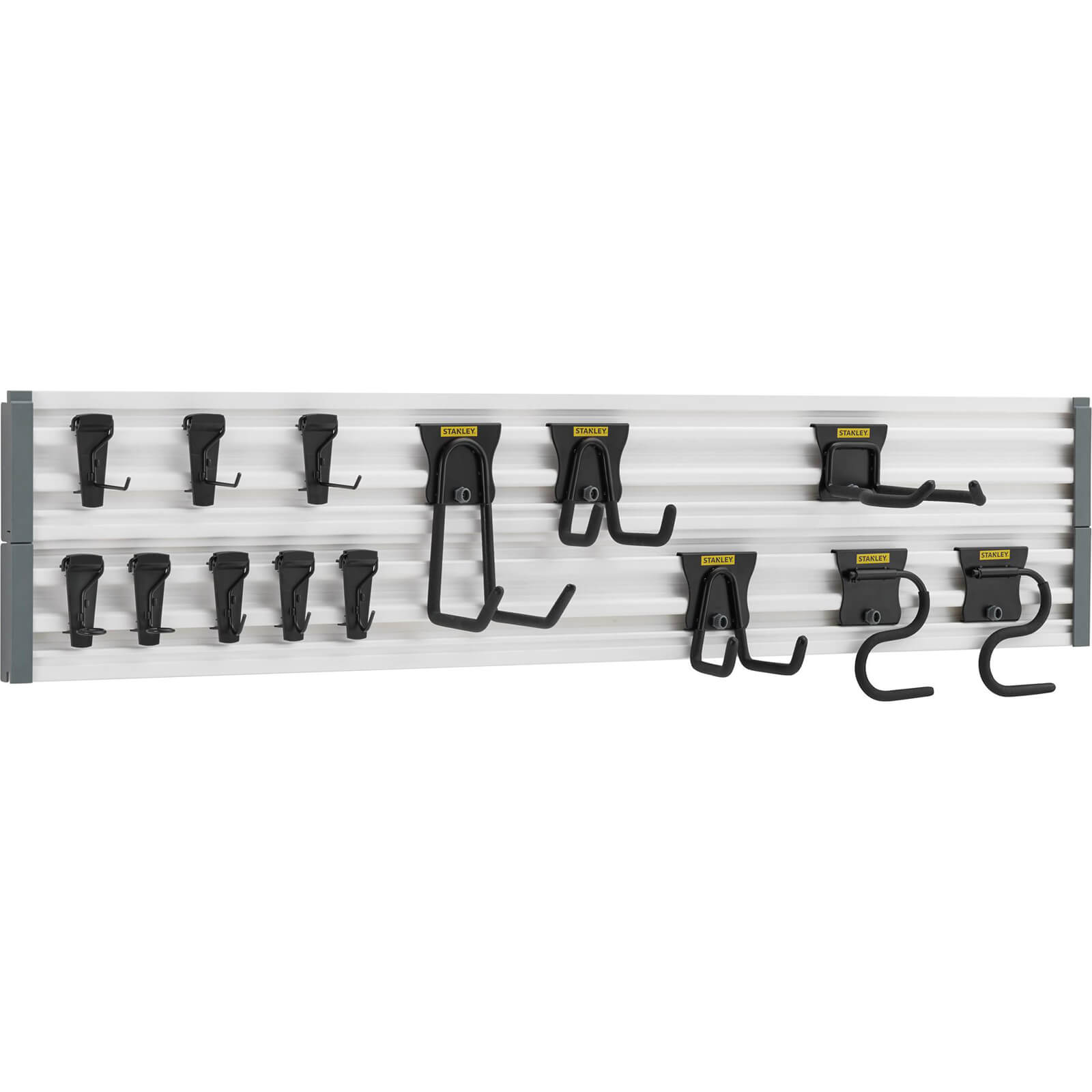 Image of Stanley 20 Piece Track Wall Storage System Starter Kit