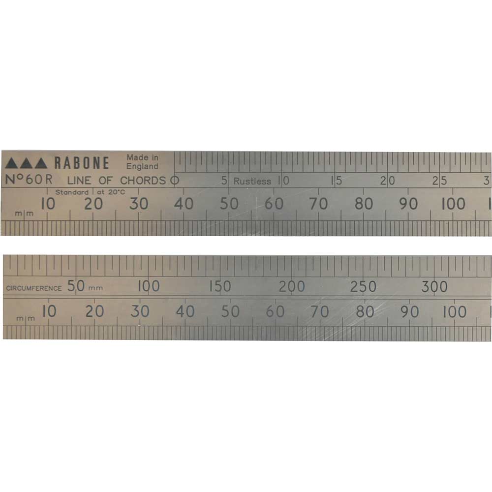 Image of Stanley 60R Line Of Chords Engineers Steel Folding Rule 24" / 600mm