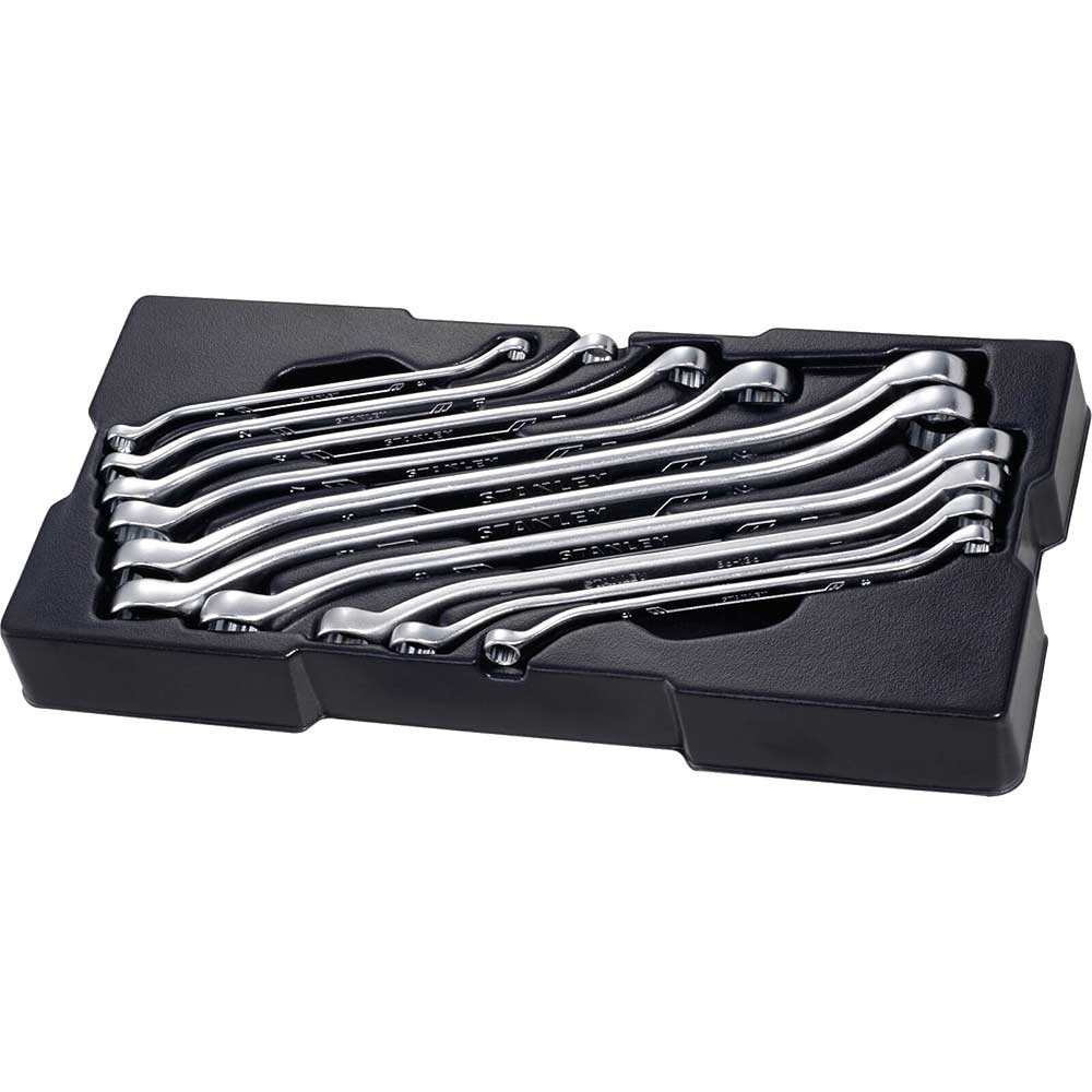 Stanley 10 Piece Offset Double Ring Spanner Set Module