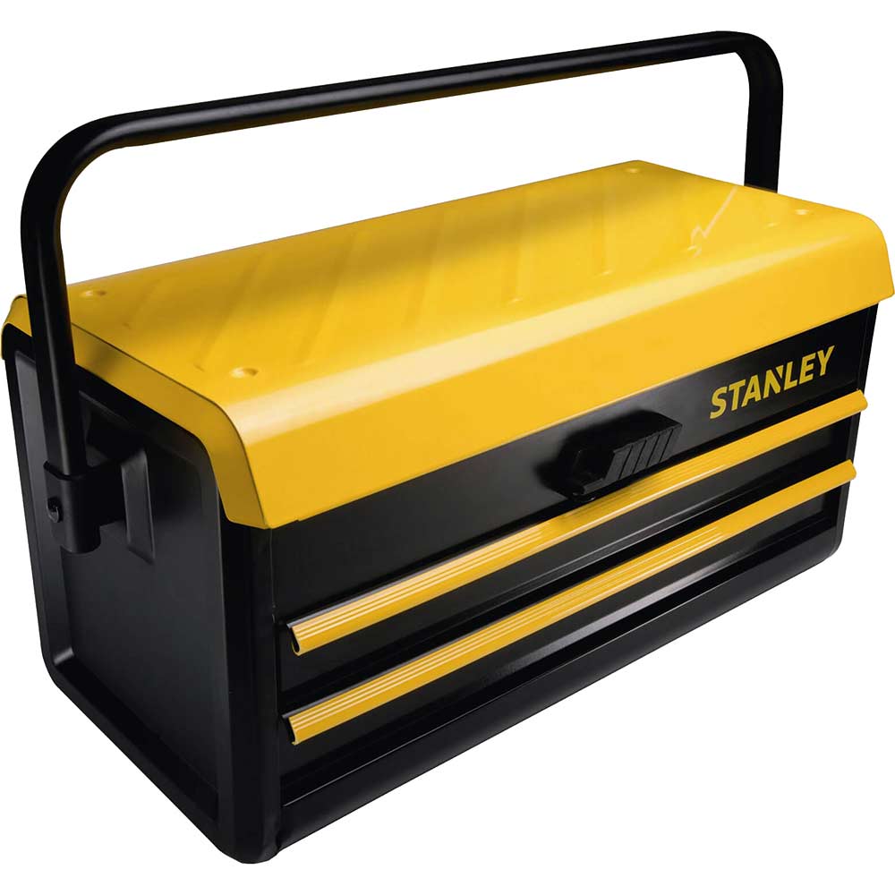 Stanley metal on sale tool box