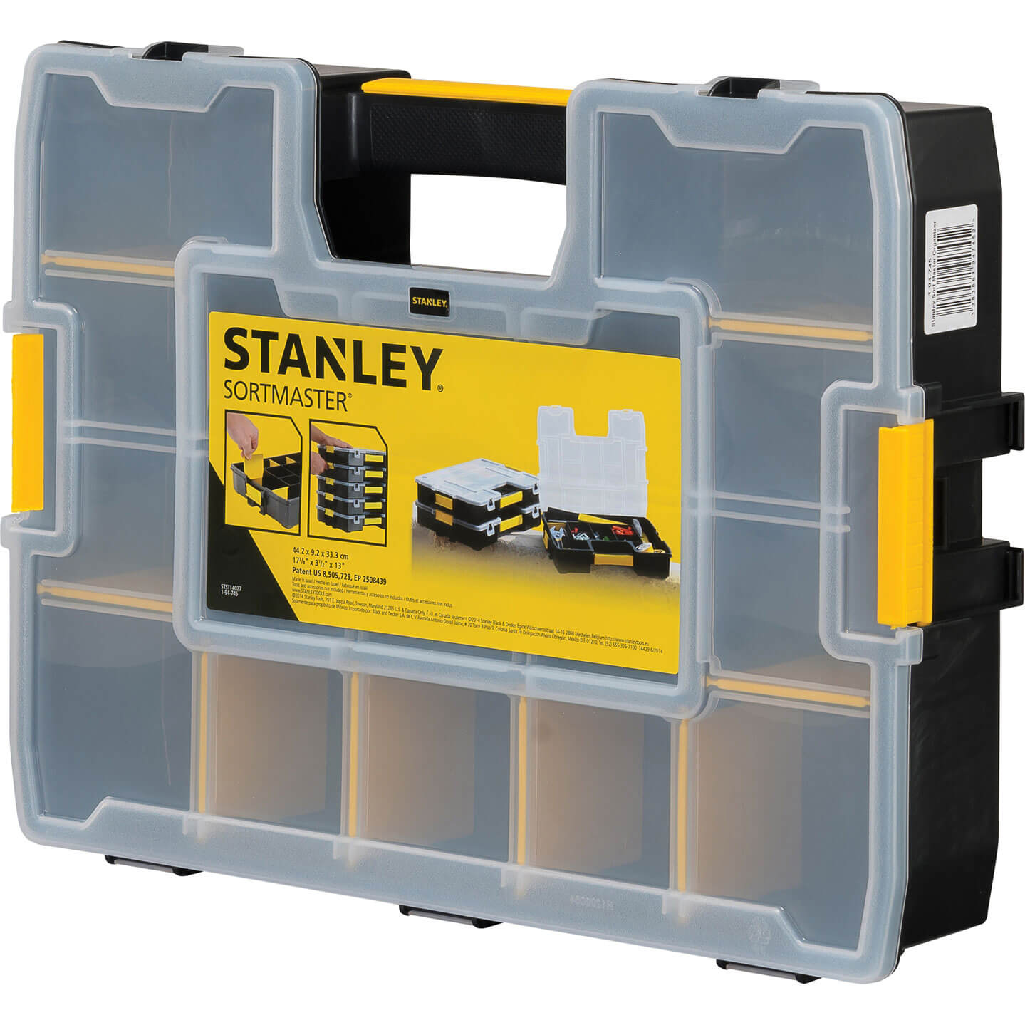 Image of Stanley Sortmaster Small Parts Organiser Box