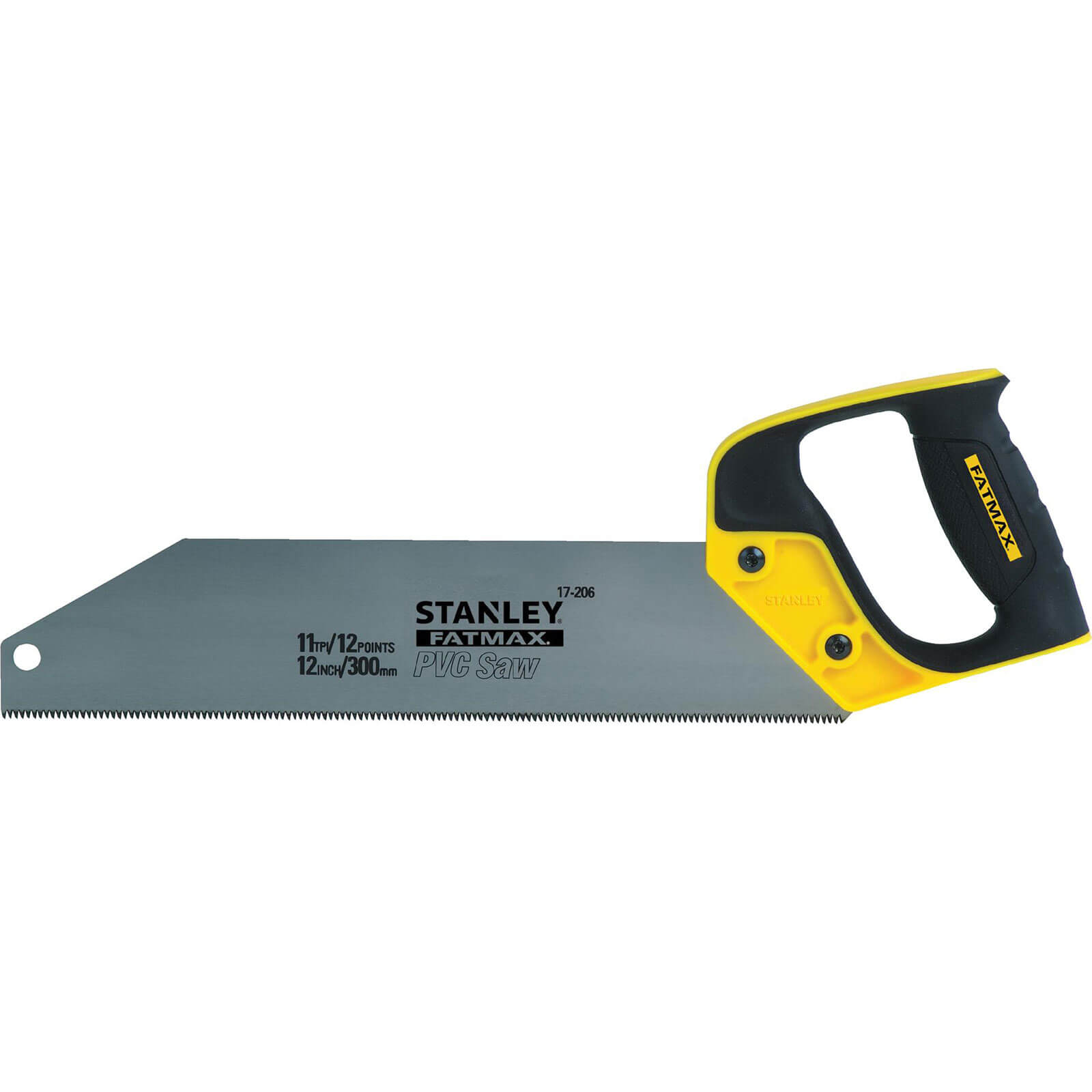 Image of Stanley FatMax PVC and Plastic Cutting Saw 12" / 300mm 11tpi