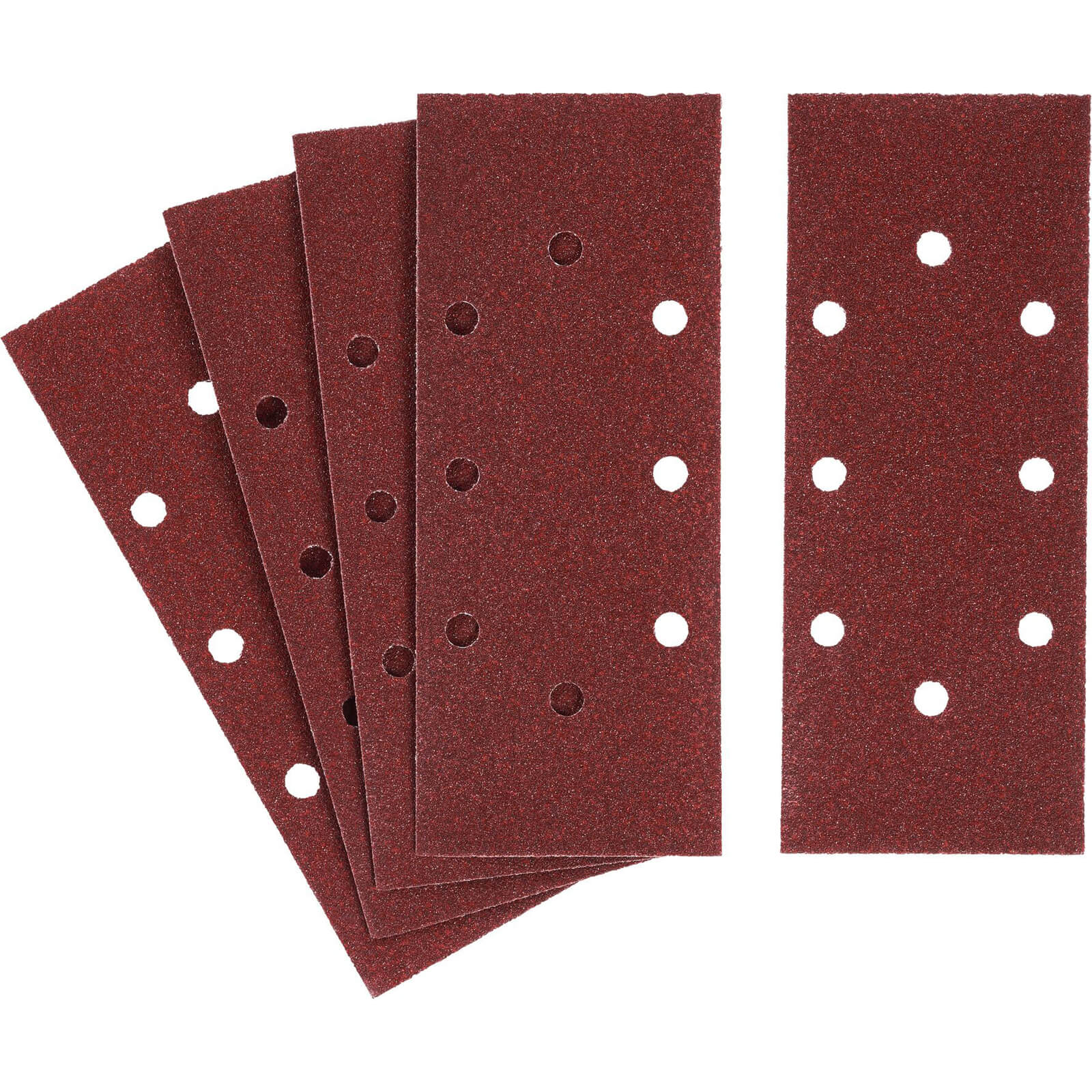 Photos - Abrasive Wheel / Belt Stanley Punched Clip On 1/3 Sanding Sheets 93mm x 230mm 60g Pack of 5 STA3 
