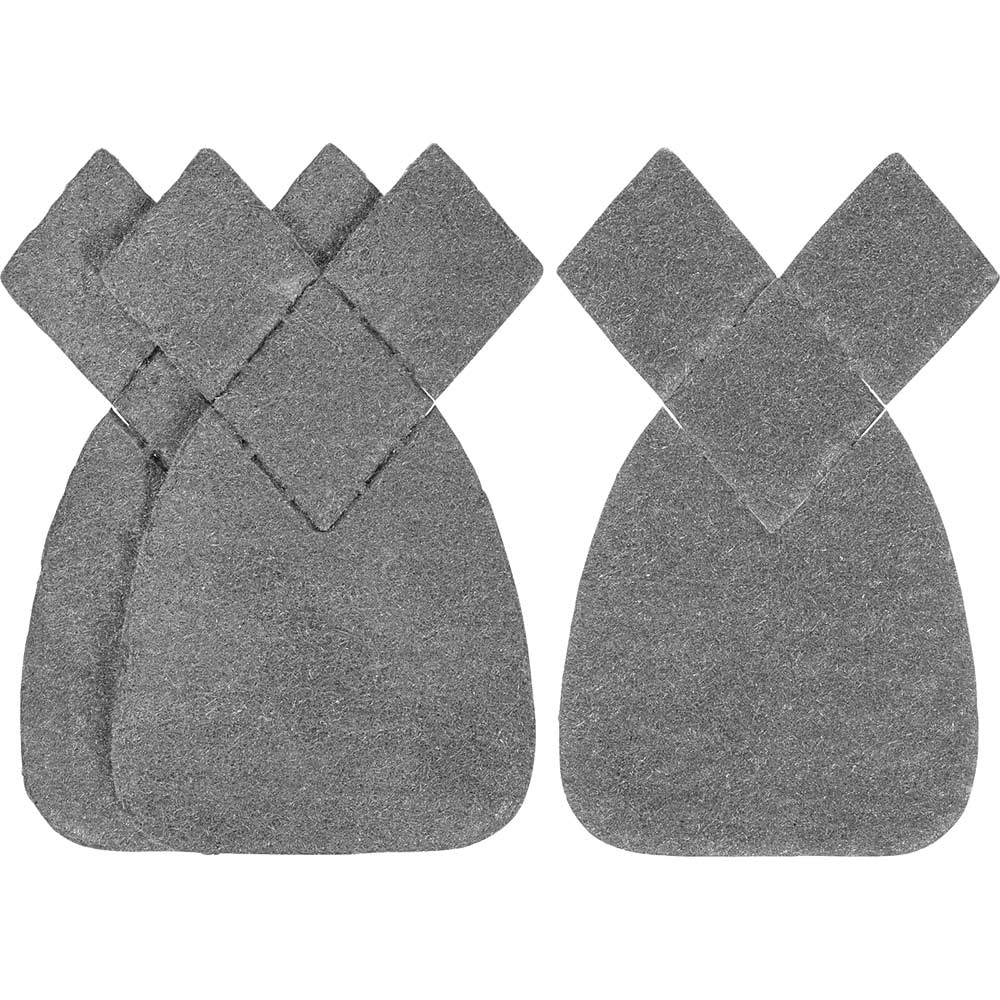 Stanley Quick Fit Wire Wool Mouse Sanding Sheets Fine Pack of 3