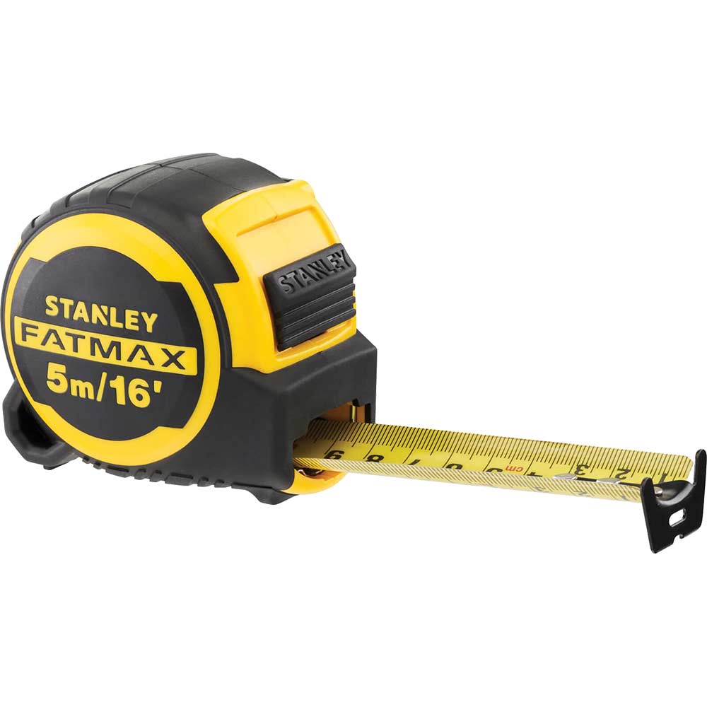 Image of Stanley Fatmax Next Generation Tape Measure Imperial & Metric 16ft / 5m 32mm