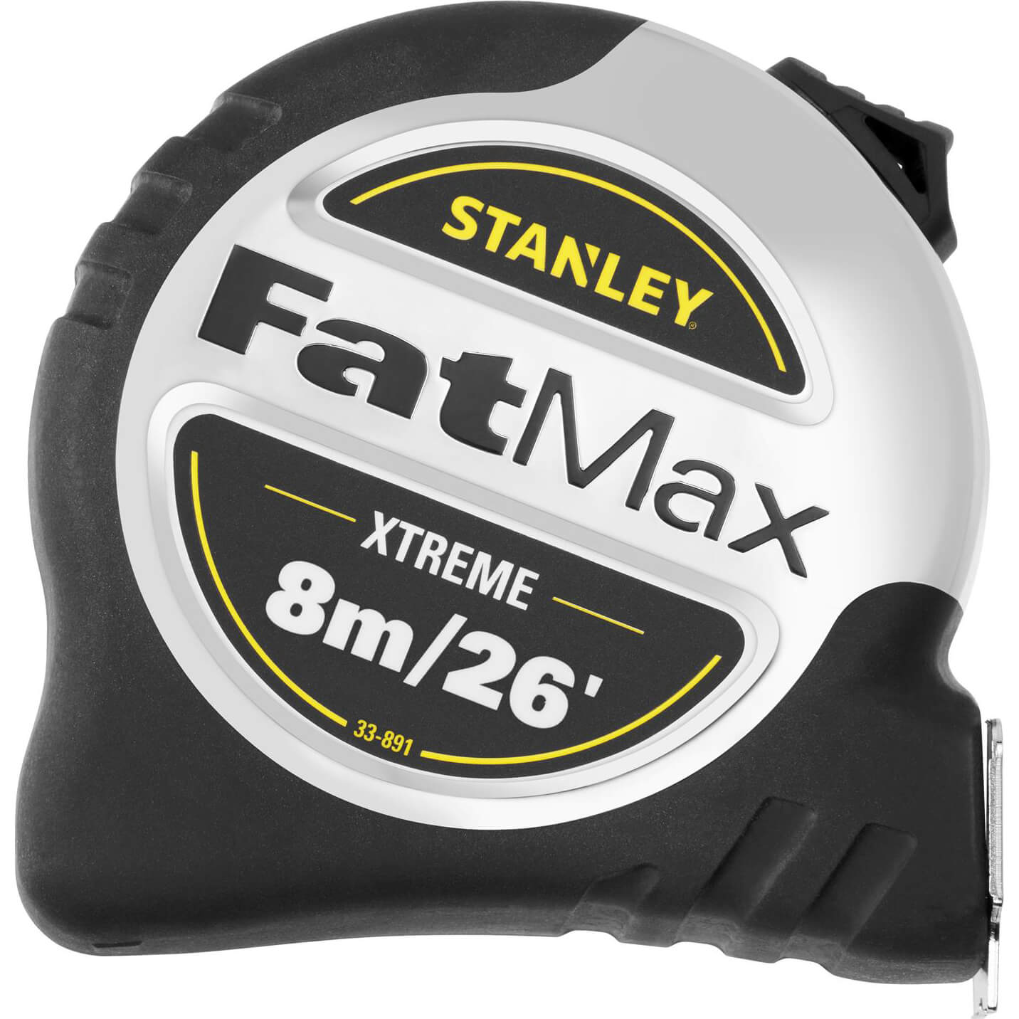 Image of Stanley FatMax Tape Measure Imperial & Metric 26ft / 8m 32mm