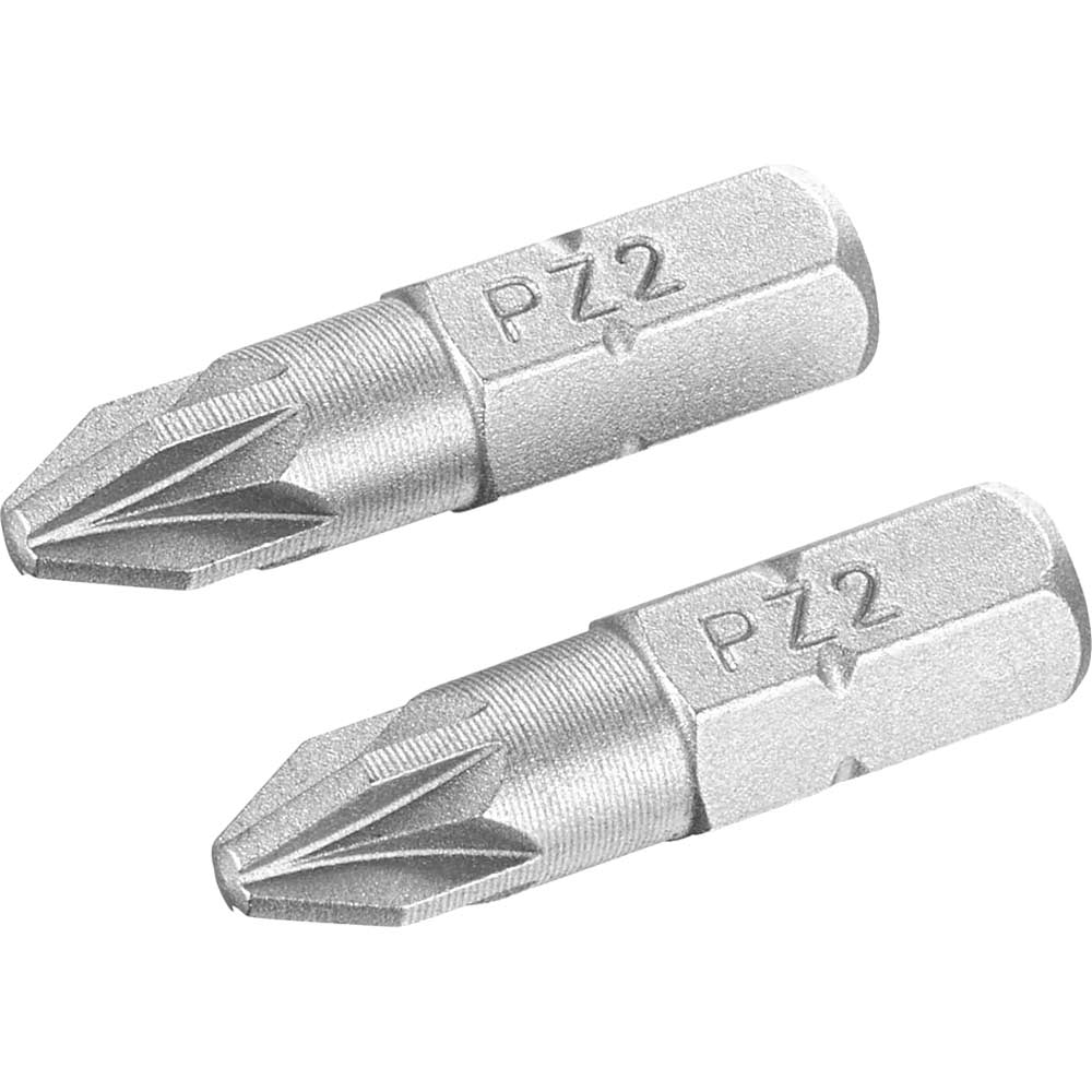 Stanley Pozi Screwdriver Bits PZ3 25mm Pack of 2
