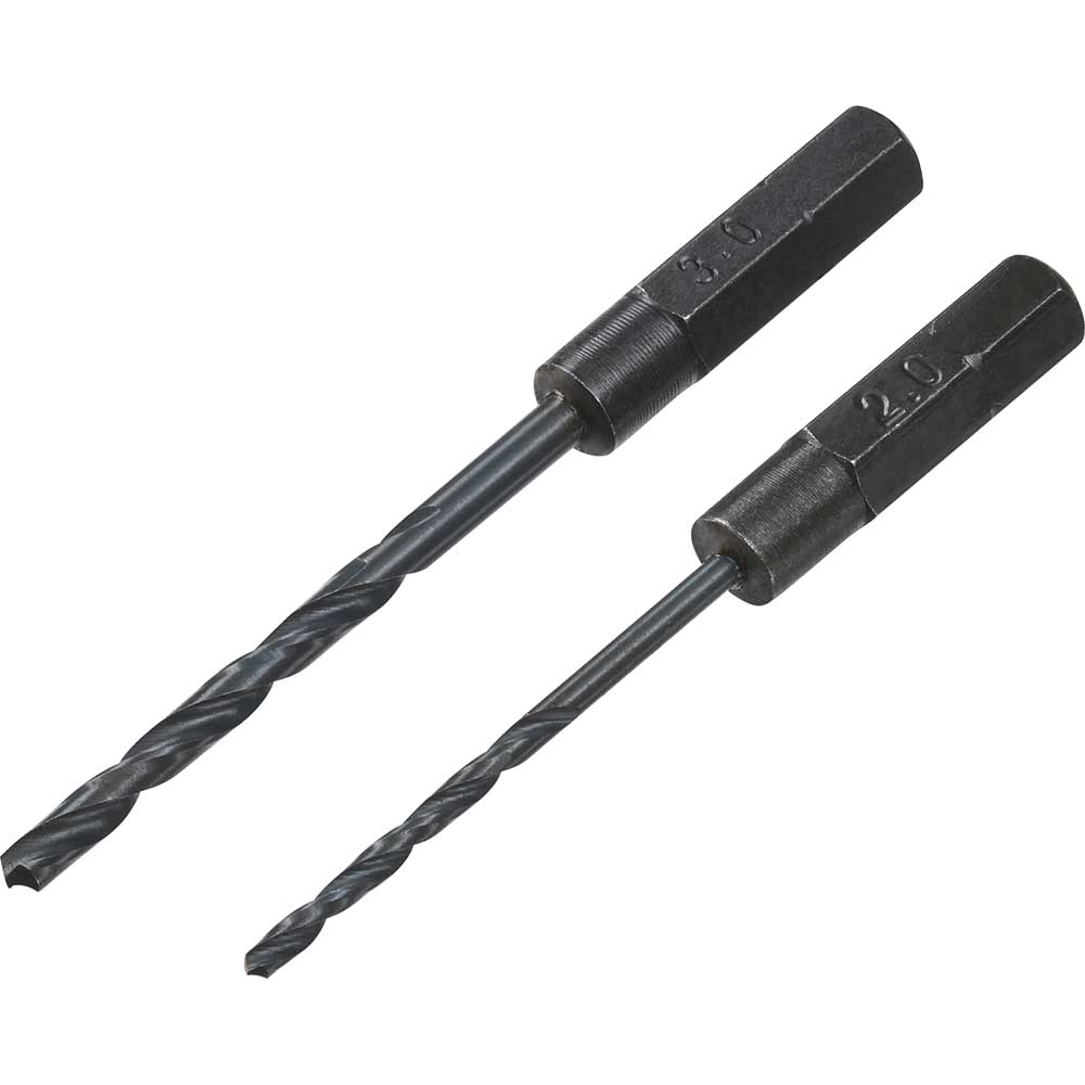 Stanley 2 Piece Hex Shank Pilot Drill Bit Set