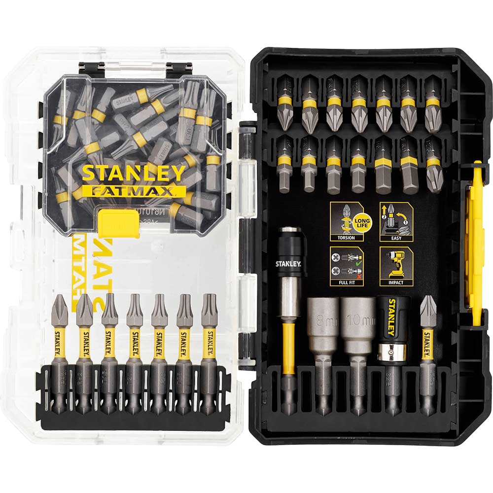 Stanley fatmax impact driver bits hotsell