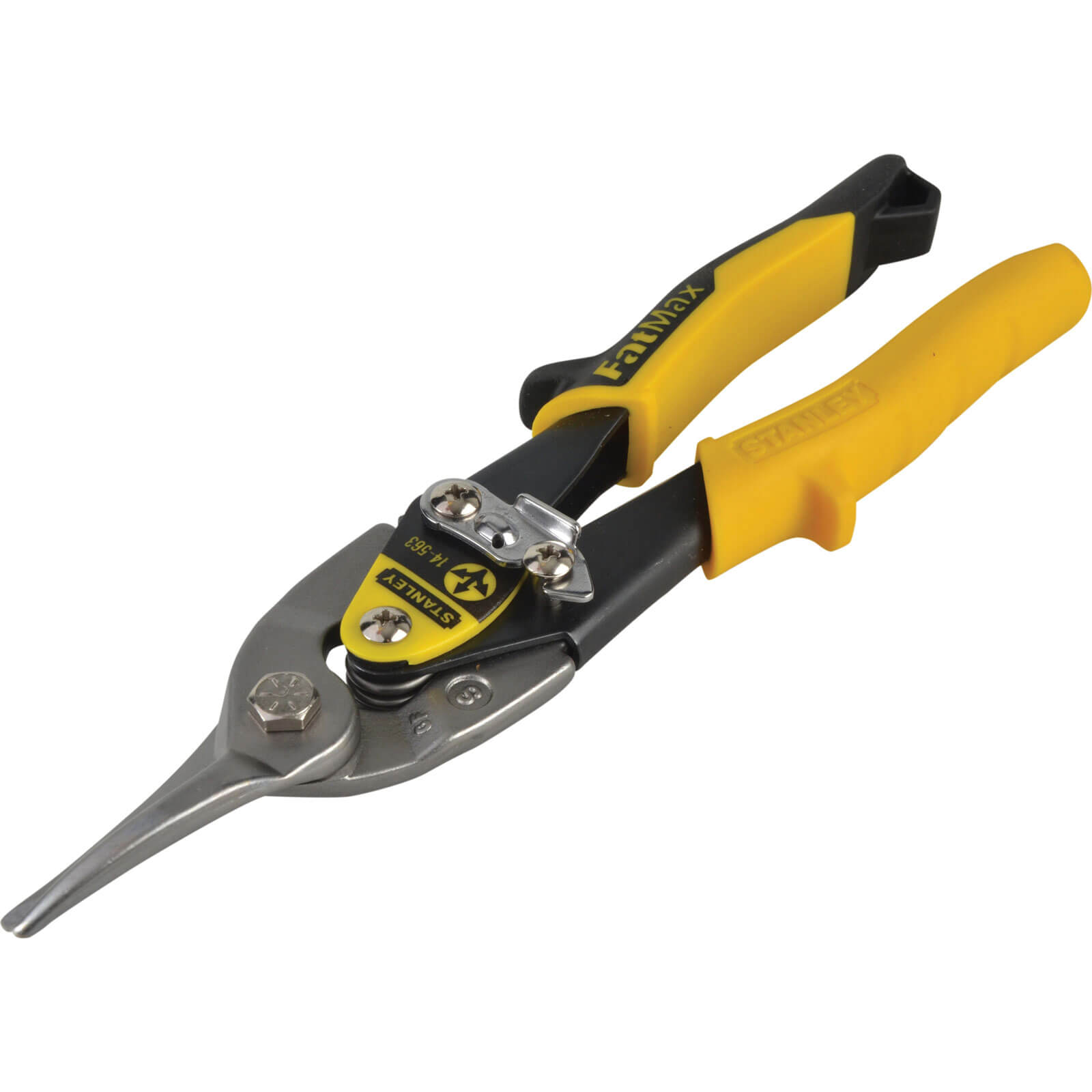 Image of Stanley Aviation Snips and Holster Straight Cut 250mm
