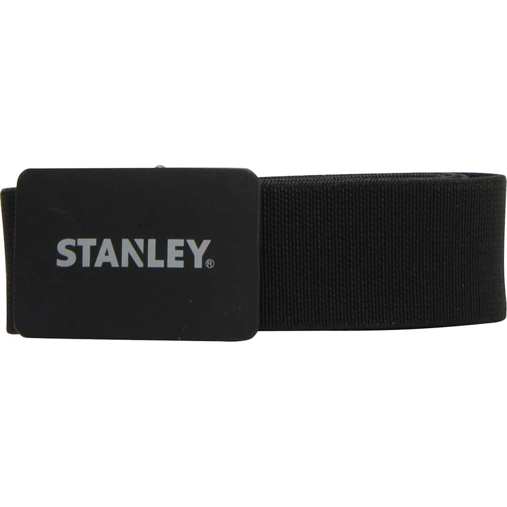 Image of Stanley Elasticated Work Belt Black One Size