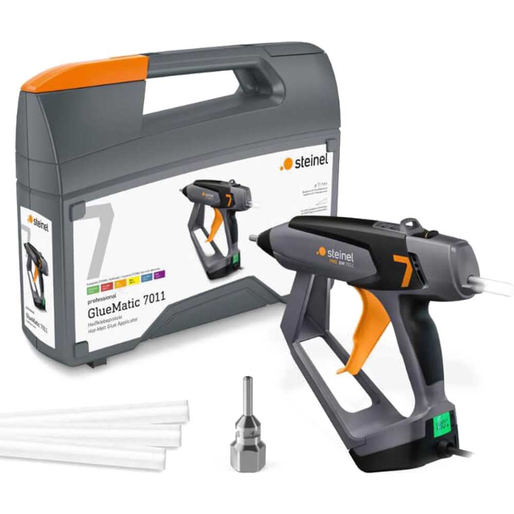 Steinel GLUEMATIC 7011 Professional Hot Melt Glue Gun in Case 240v