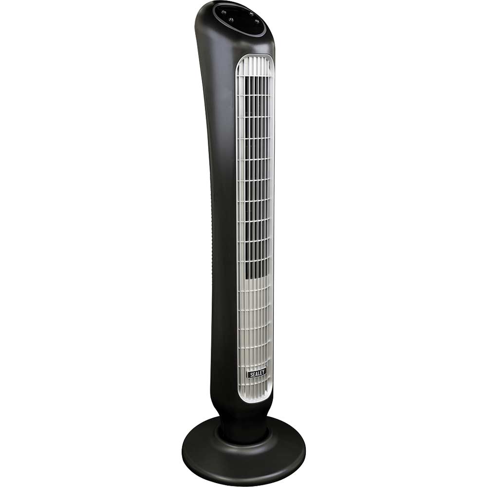 Sealey STF43Q Quiet High Performance Oscillating Tower Fan in UK Specification