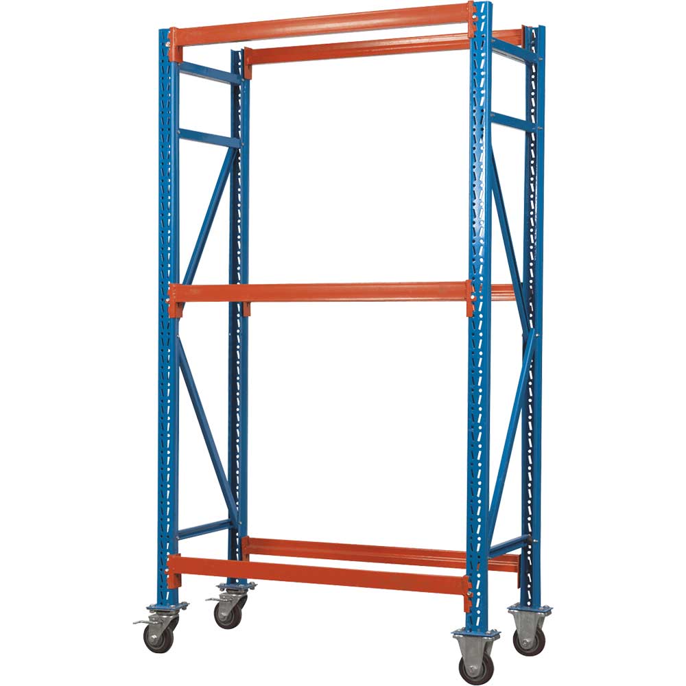 Image of Sealey STR007 Two Level Mobile Tyre Rack