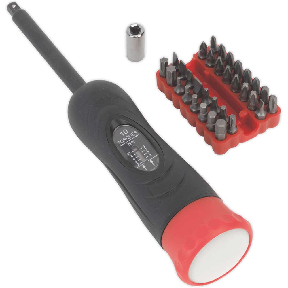 Sealey STS100 Torque Screwdriver 1/4" 2Nm - 10Nm